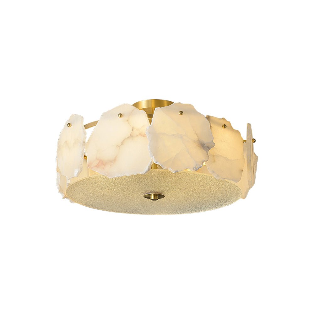 Peld Alabaster Flush Mount Light