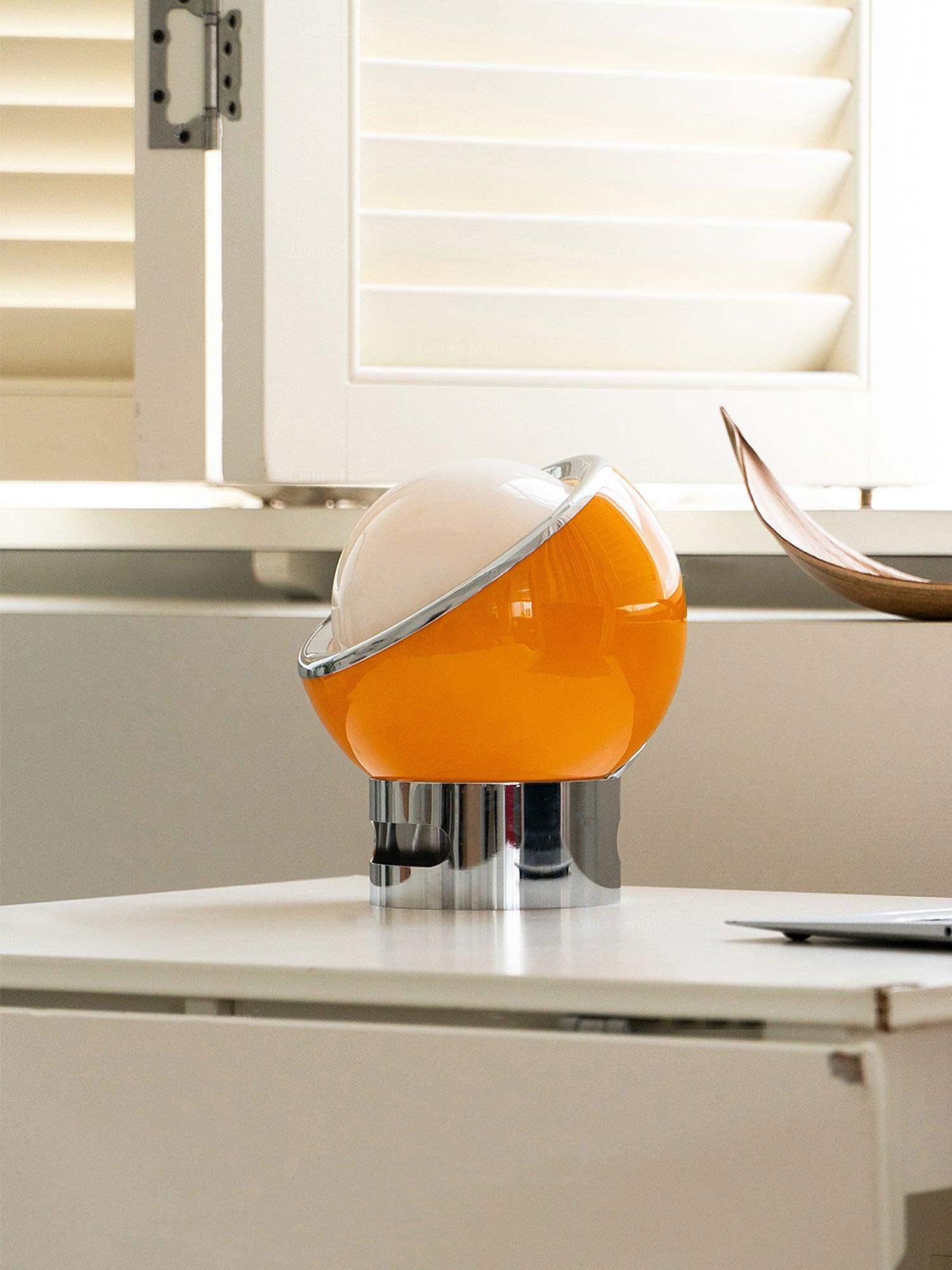 Halonce Steel Futuristic Table Lamp