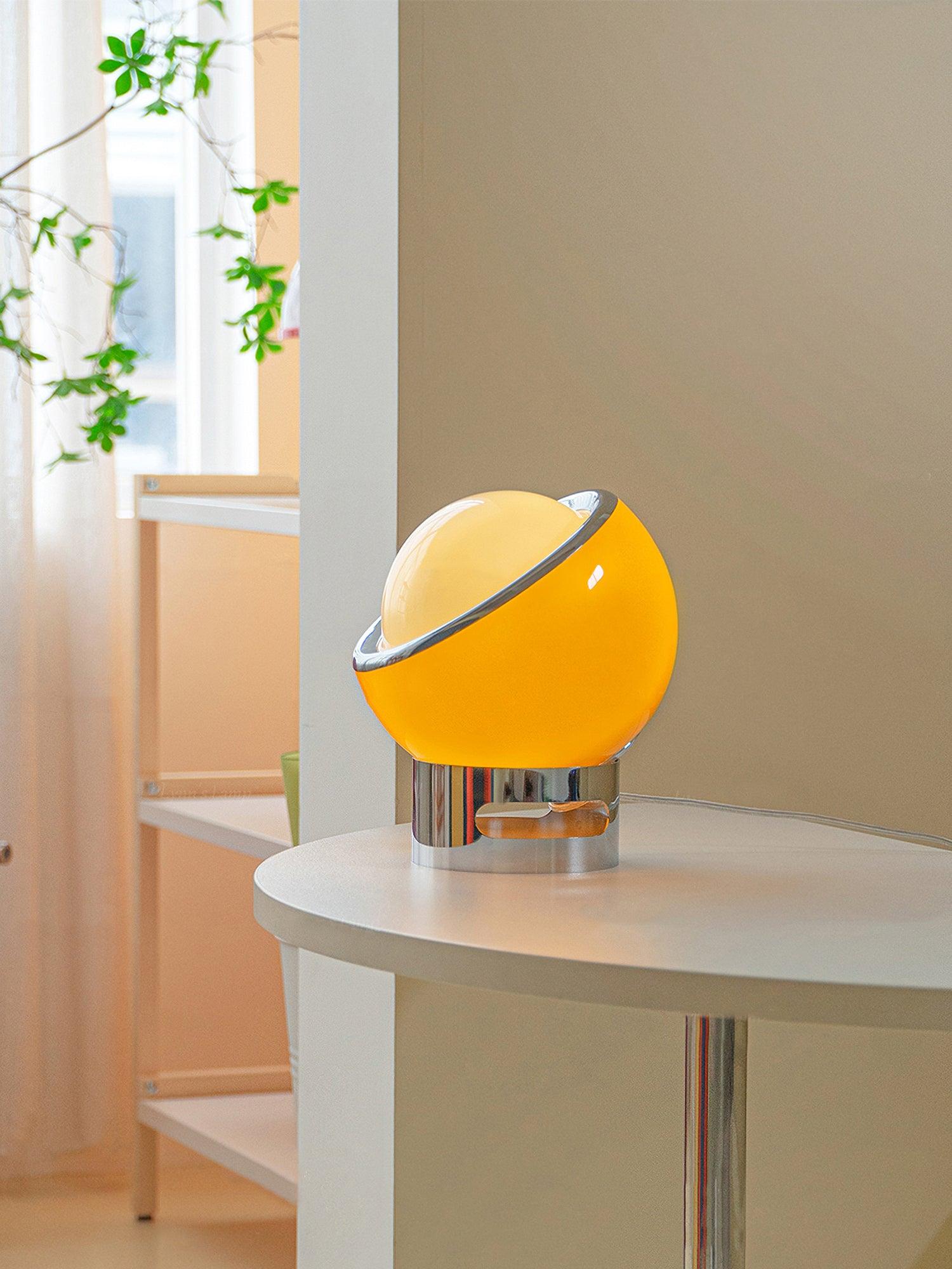 Halonce Steel Futuristic Table Lamp