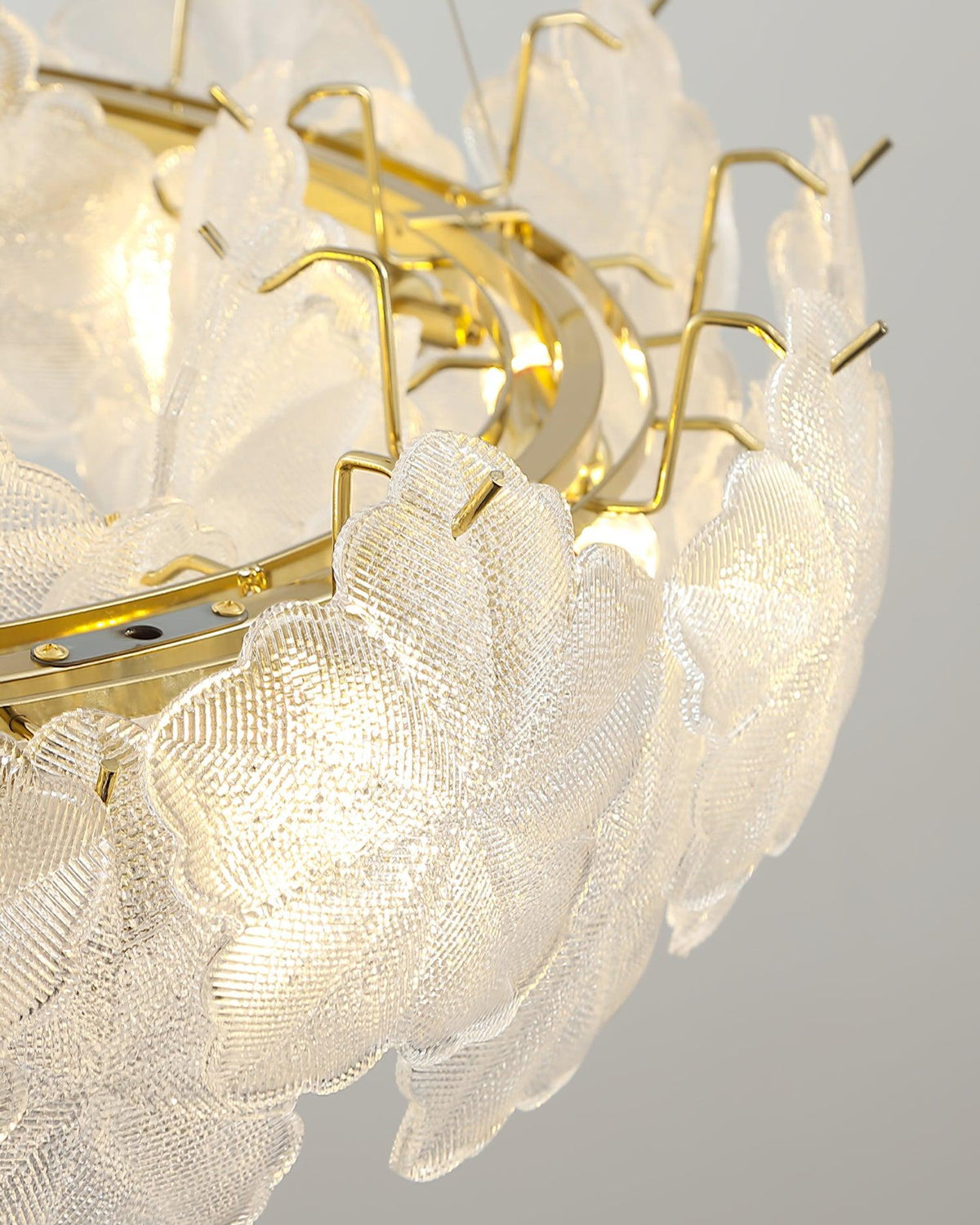 Vitheir Floral Glass Chandelier
