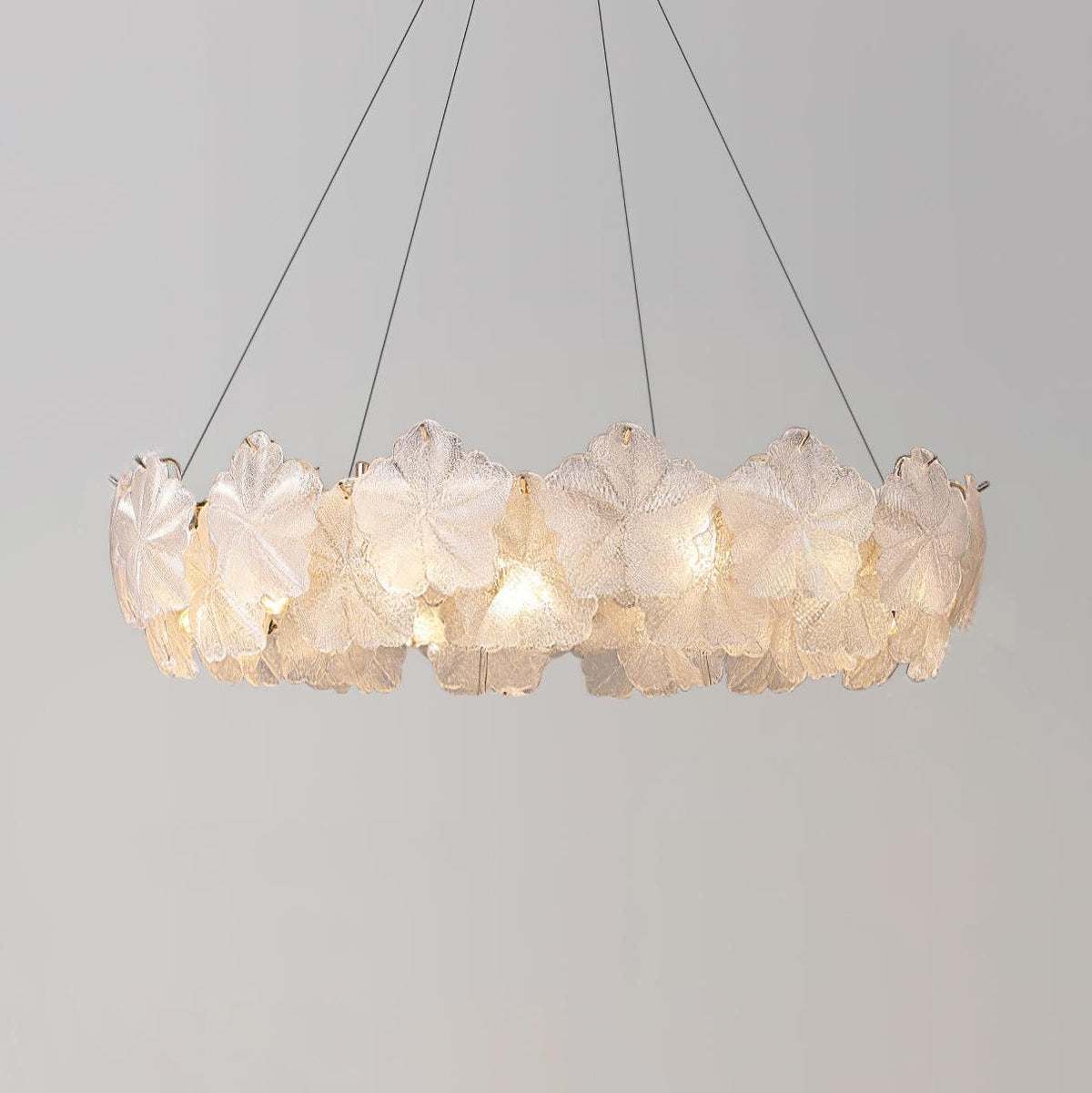 Vitheir Floral Glass Chandelier
