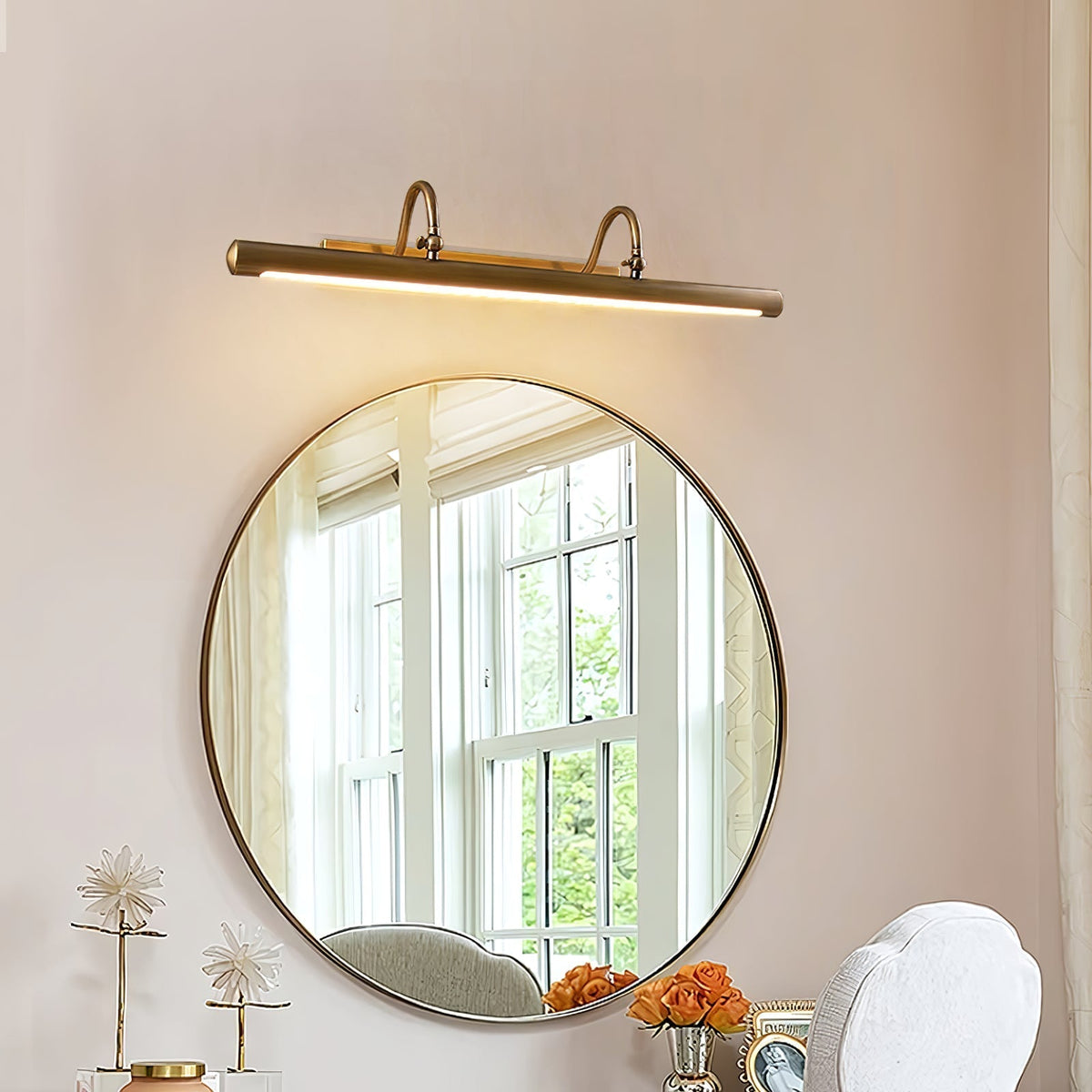 Clara Twin Arm Vanity Wall Light
