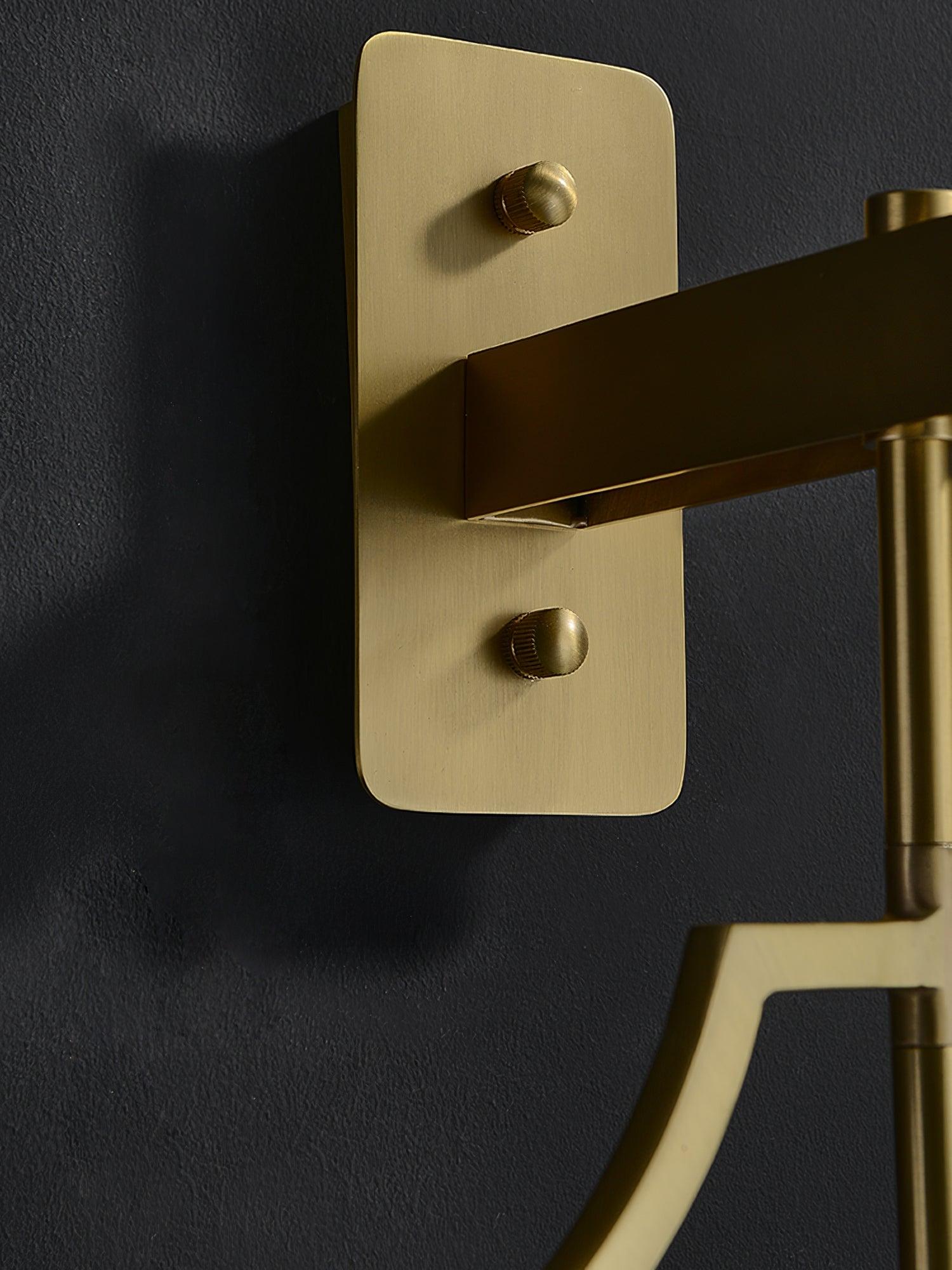 Zenith Elegant Brass Single Sconce