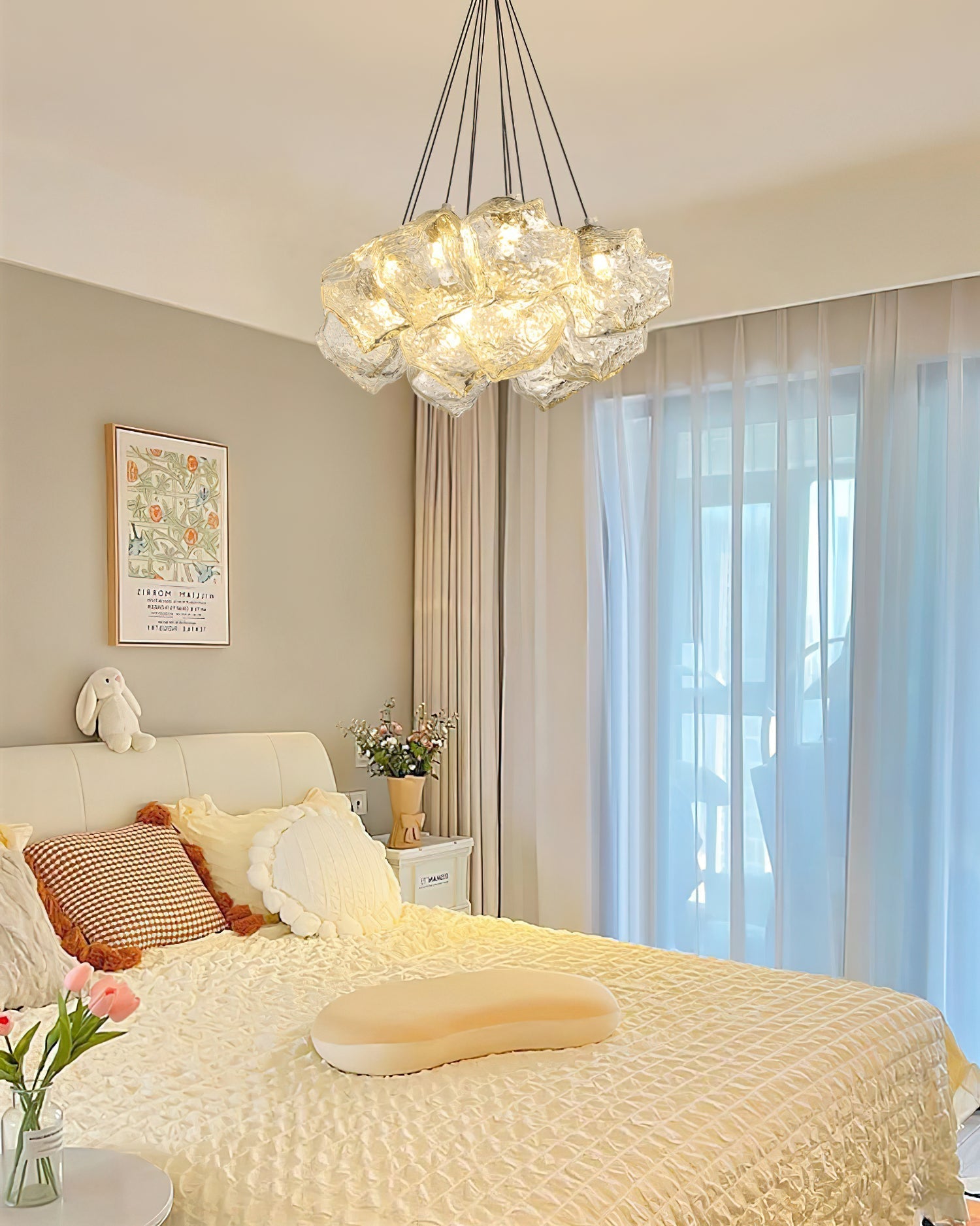 Velarian Chandelier Ice Sparkling