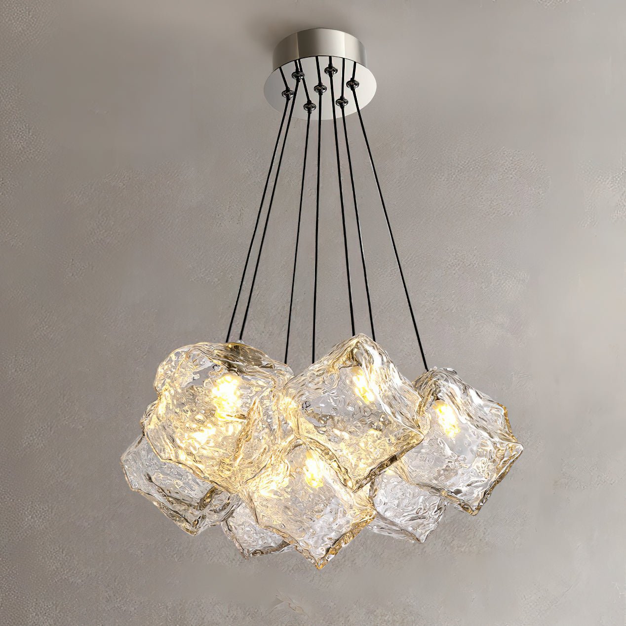 Velarian Chandelier Ice Sparkling