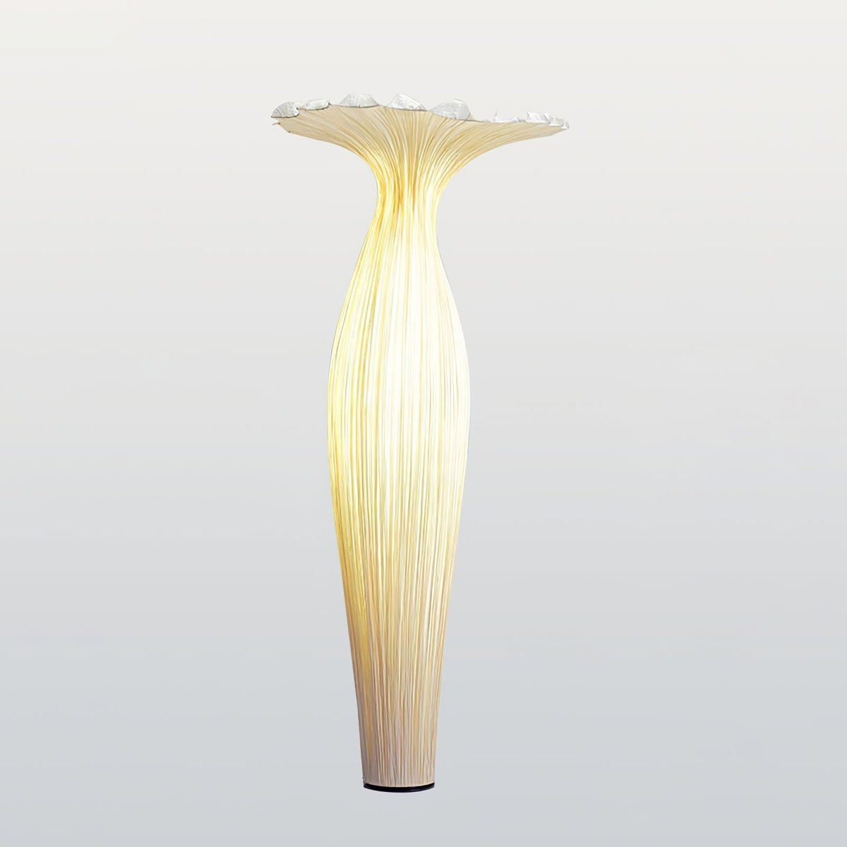 Zarinir Organic Fabric Floor Lamp