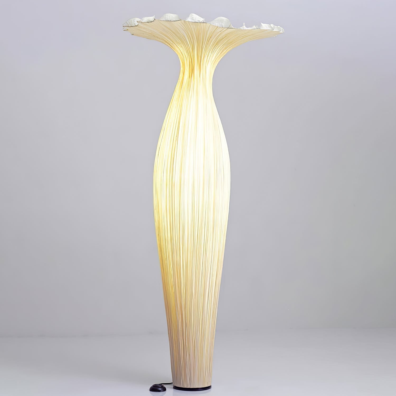 Zarinir Organic Fabric Floor Lamp