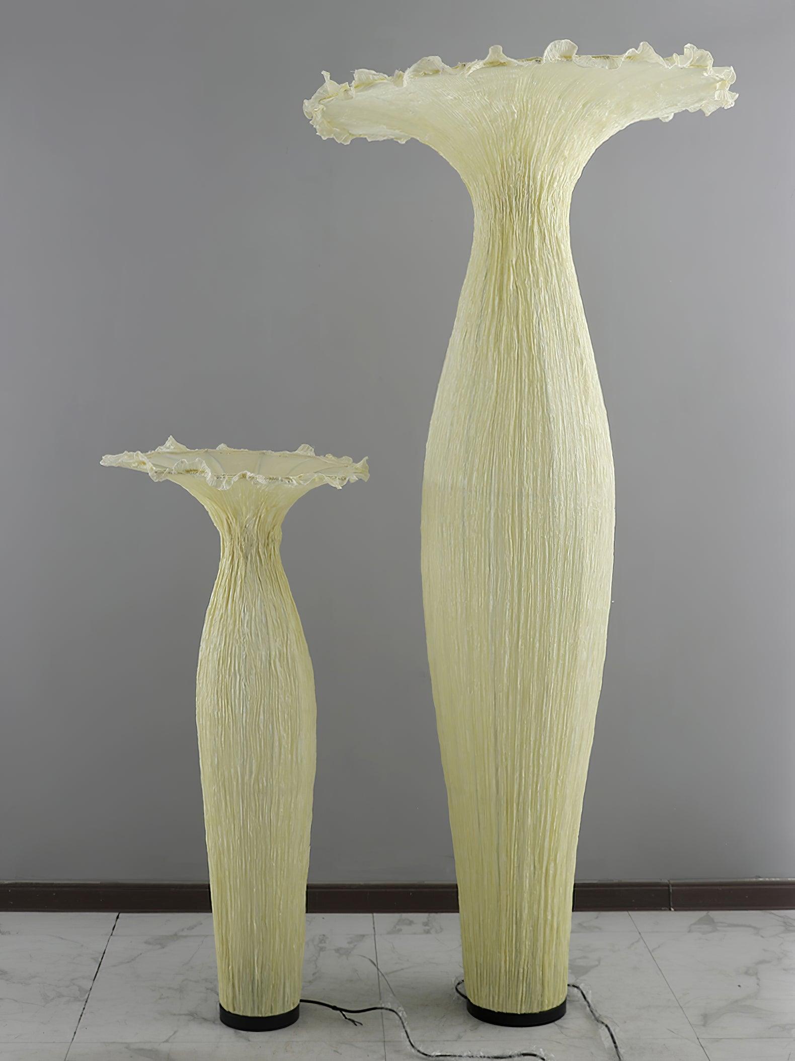 Zarinir Organic Fabric Floor Lamp