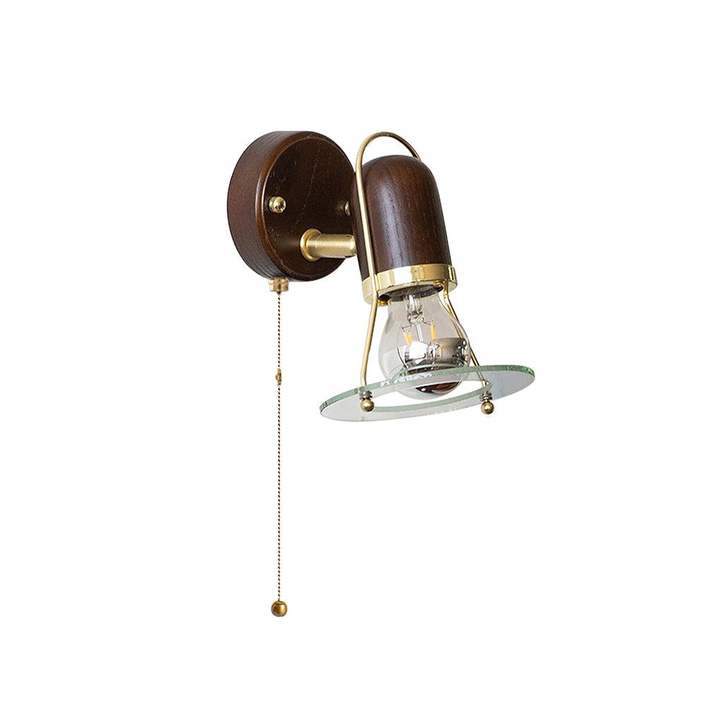Syliraya Wood Retro Wall Light