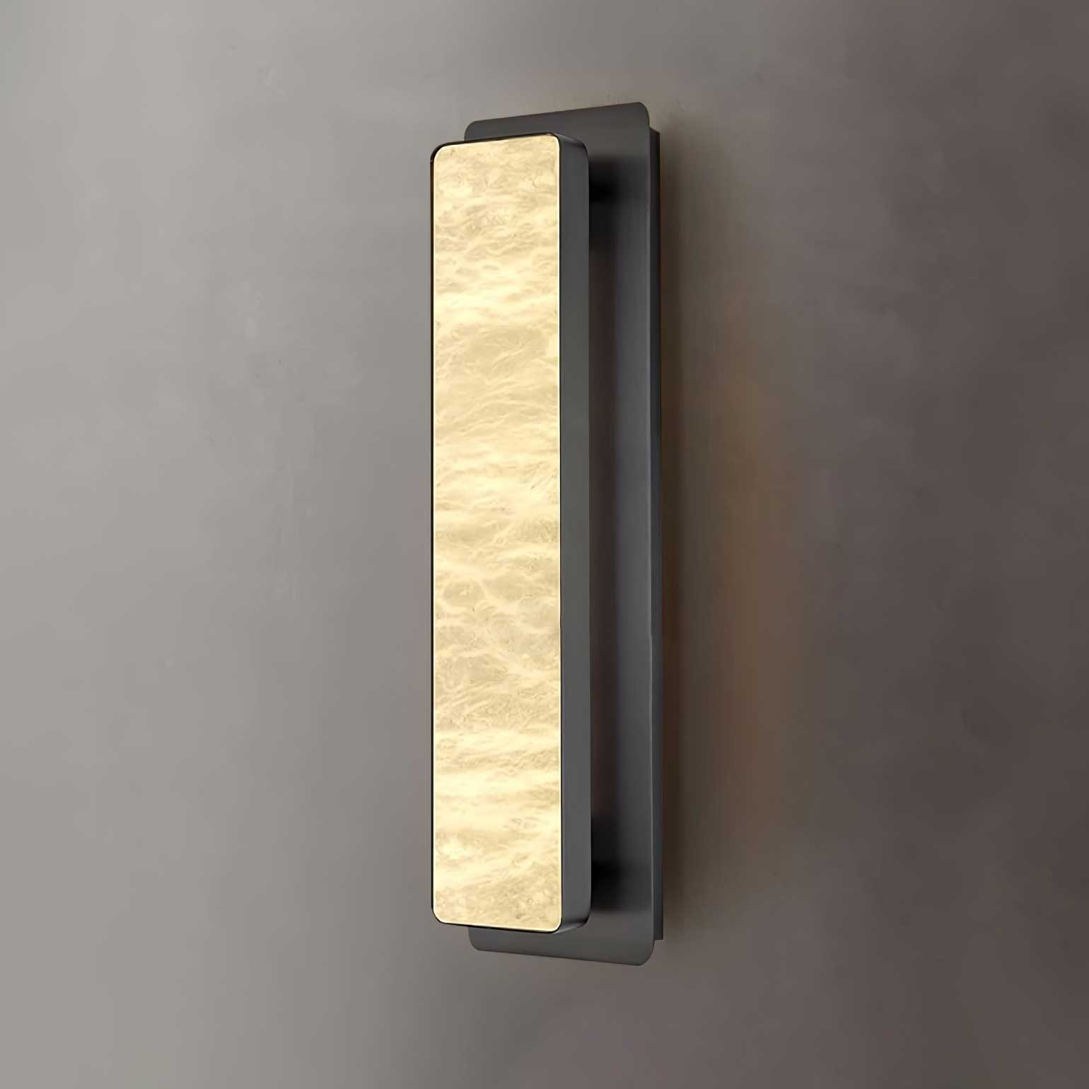 Ollore Linear Alabaster Wall Light - Neutral Decor