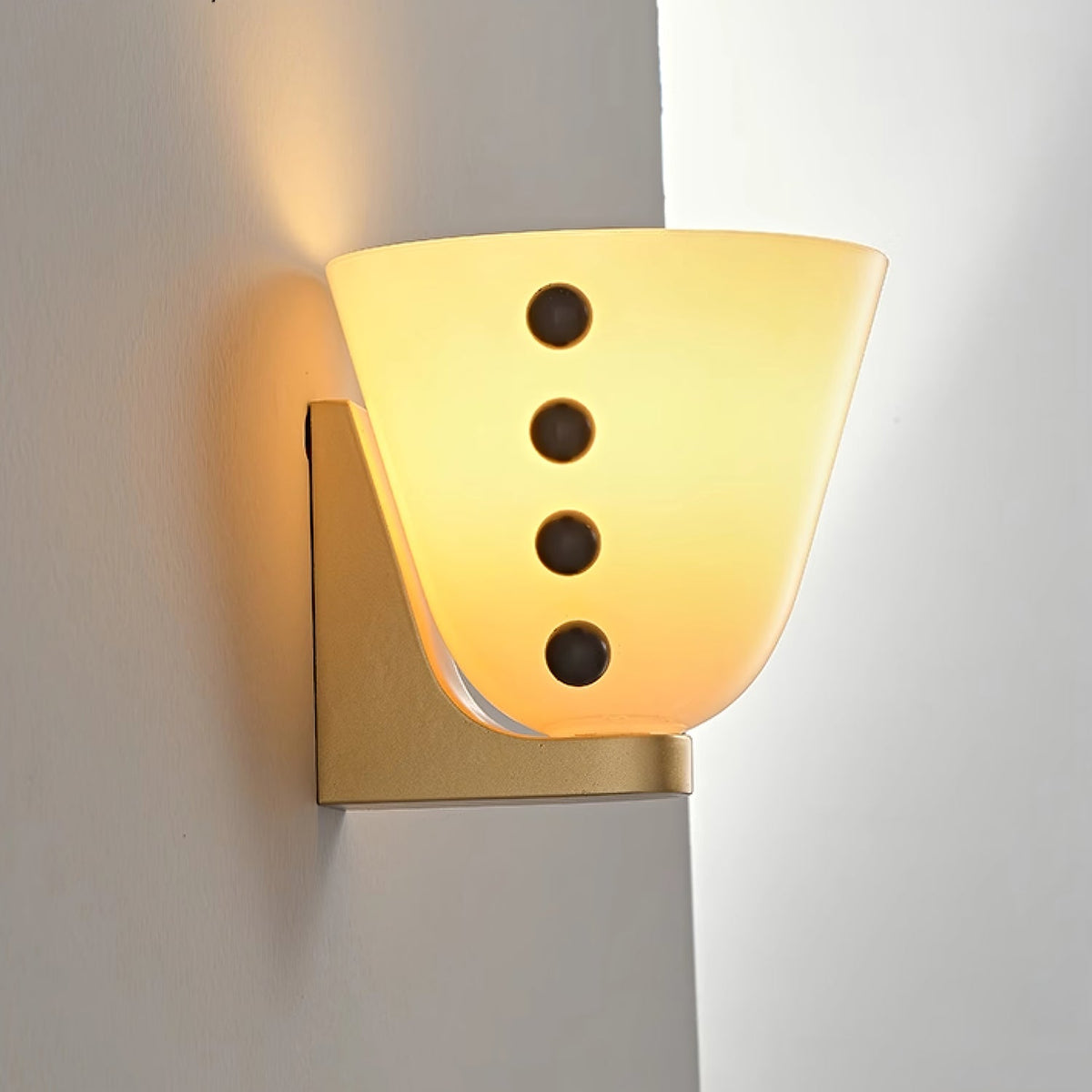 Dominic Minimalist Glass Wall Lamp