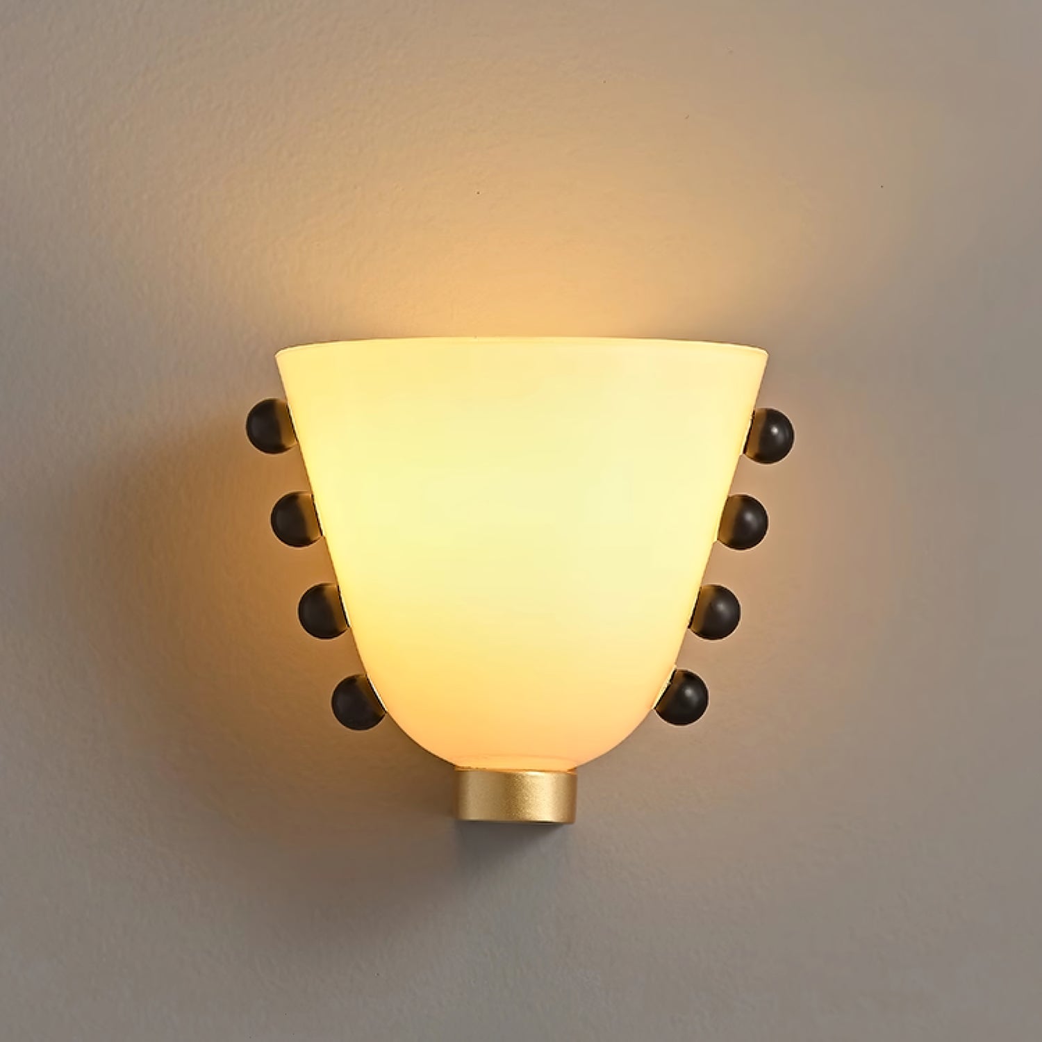 Dominic Minimalist Glass Wall Lamp