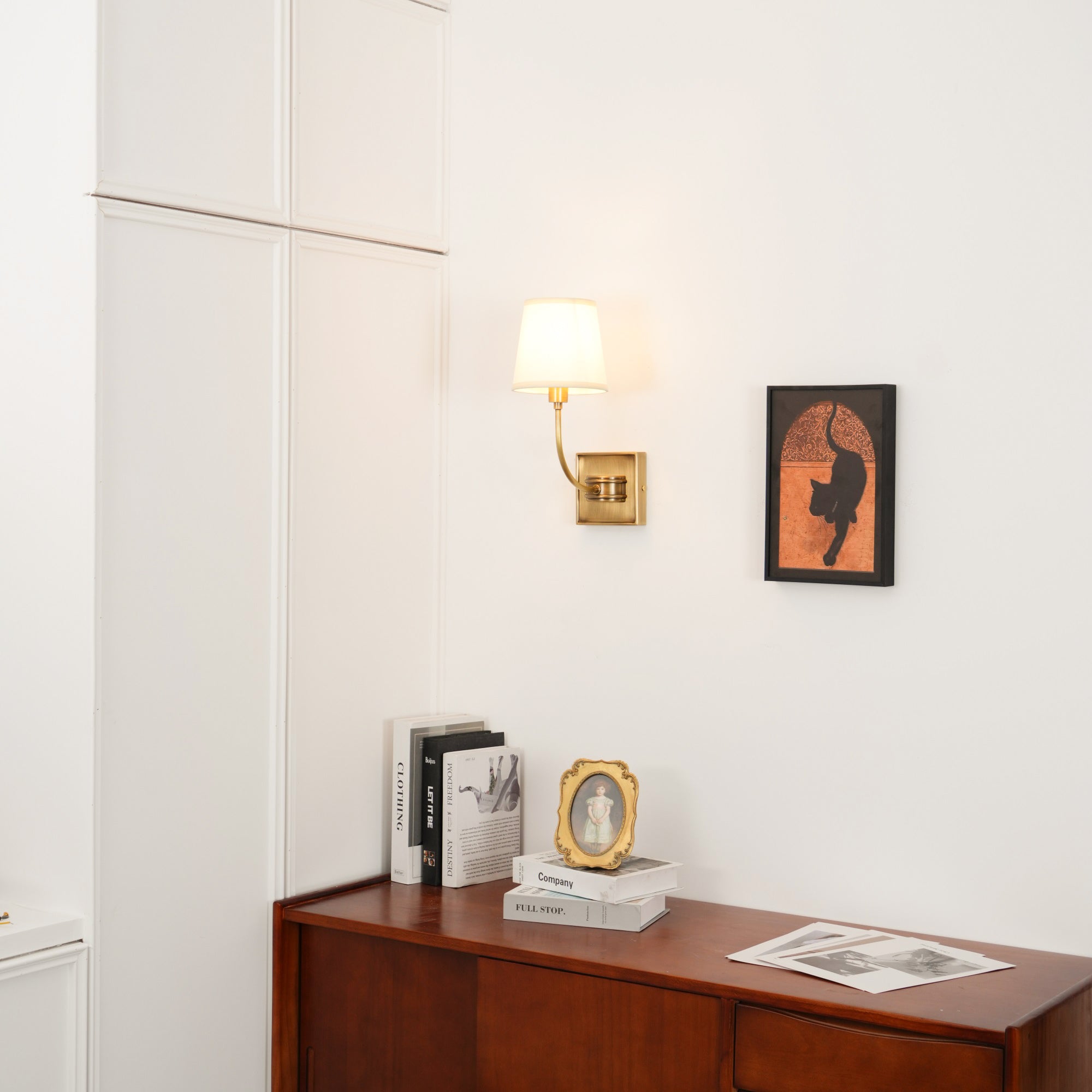 Varen Classic Black Bronze Wall Lamp