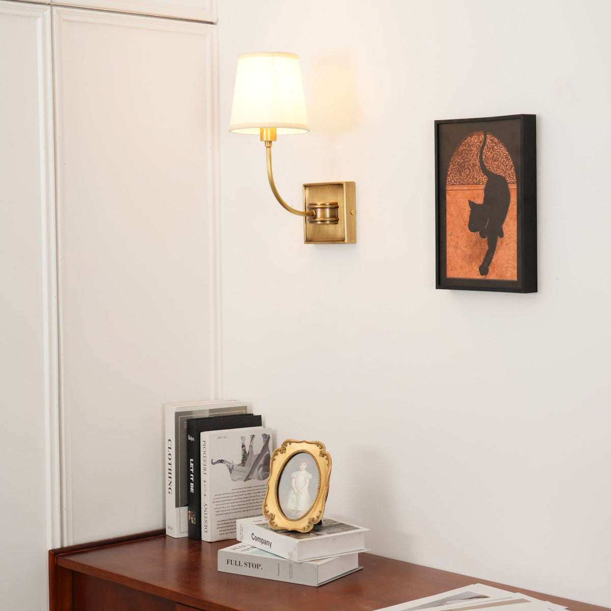 Varen Classic Black Bronze Wall Lamp