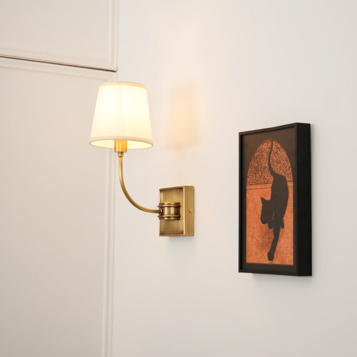 Varen Classic Black Bronze Wall Lamp