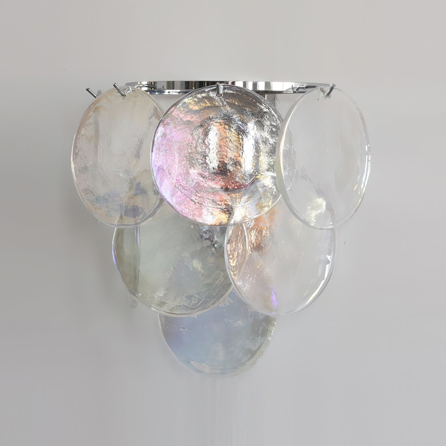 Ephira Multicolor Glass Wall Lamp - Neutral Decor