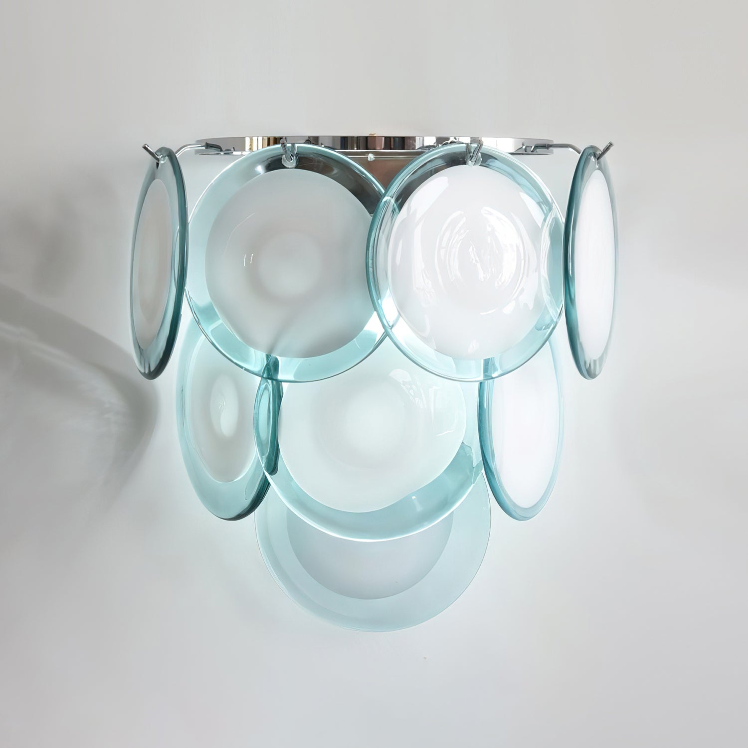 Ephira Multicolor Glass Wall Lamp - Neutral Decor