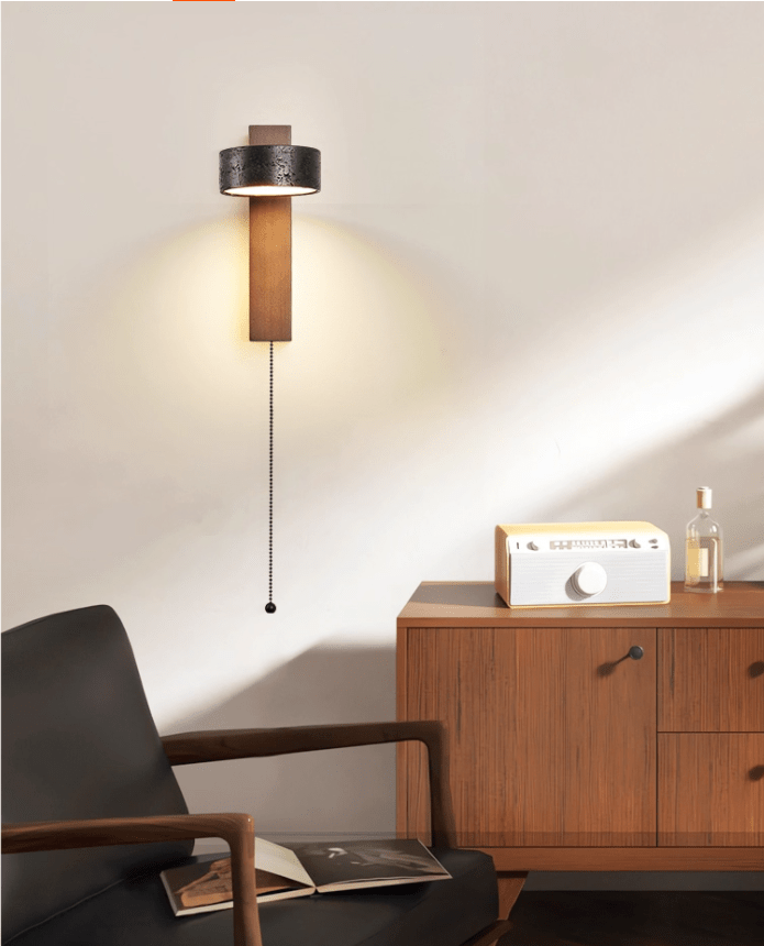 Miracourt Travertine Indoor Wall Light