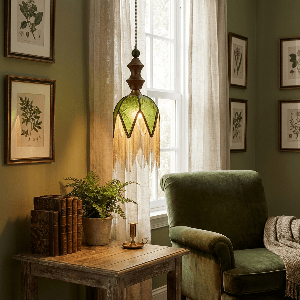 Melisande Verdant Tassel Pendant Light