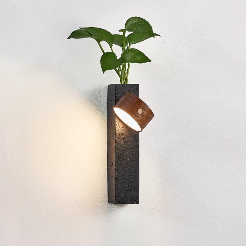 Prax Adjustable Rechargeable Wall Lamp