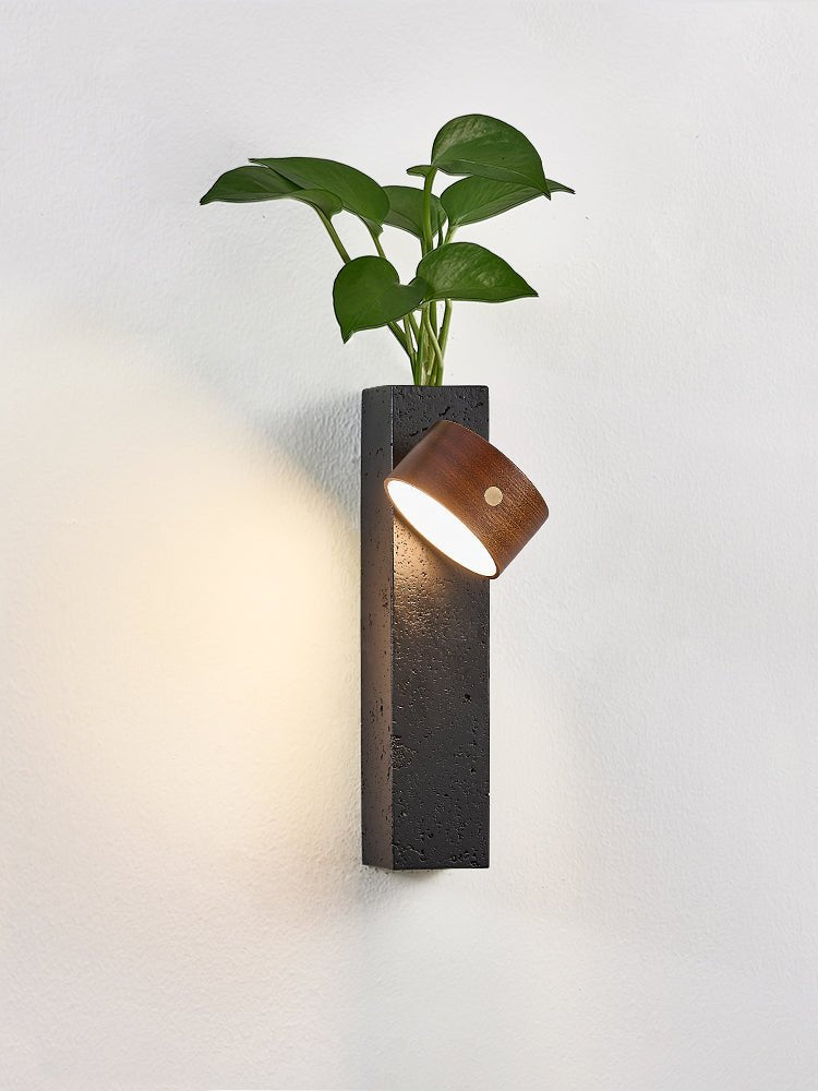 Prax Adjustable Rechargeable Wall Lamp