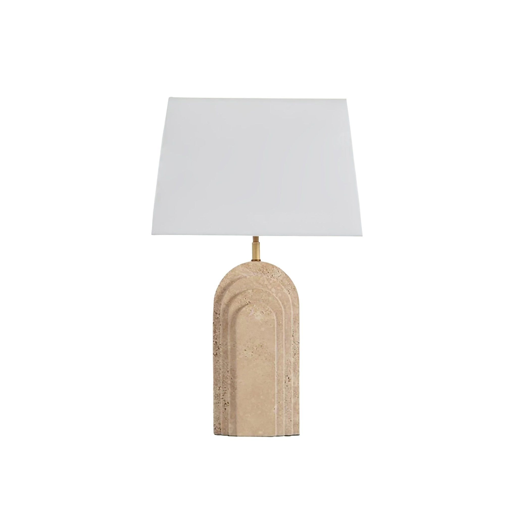 Seralira Travertine Table Lamp