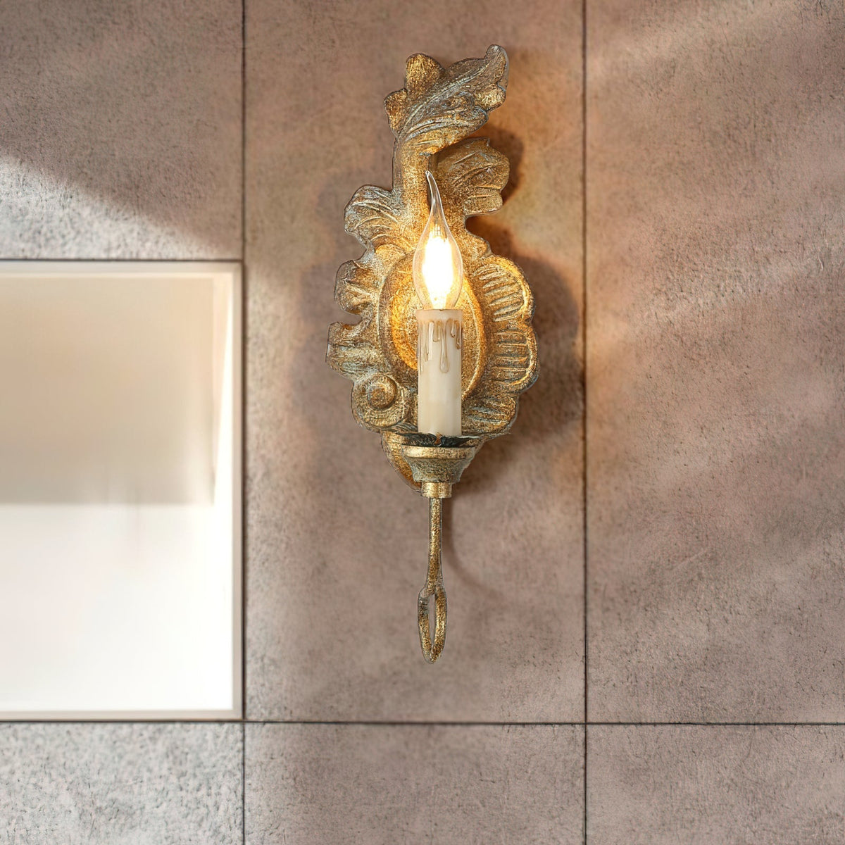 Veda Wood Indoor Wall Lamp