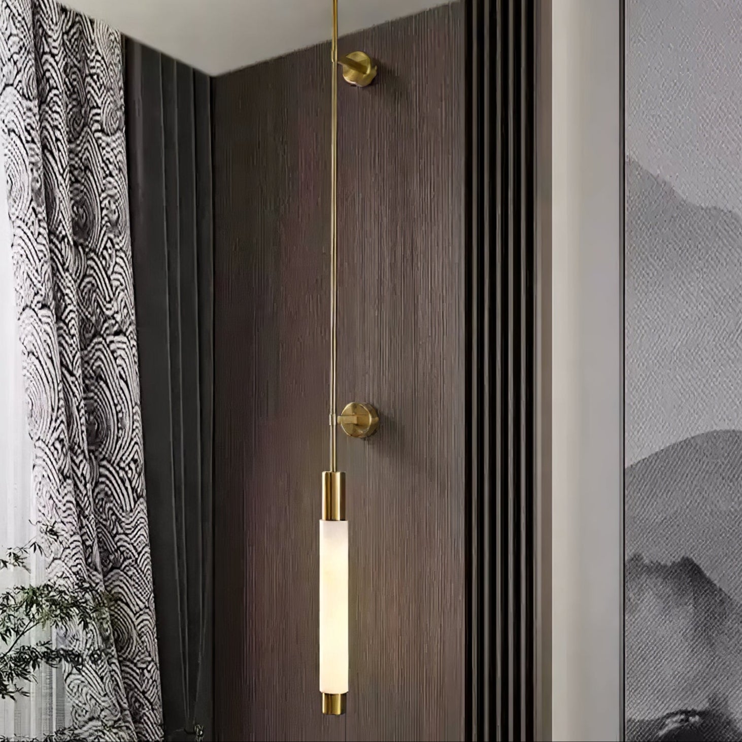 Rico Minimalist Alabaster Wall Light