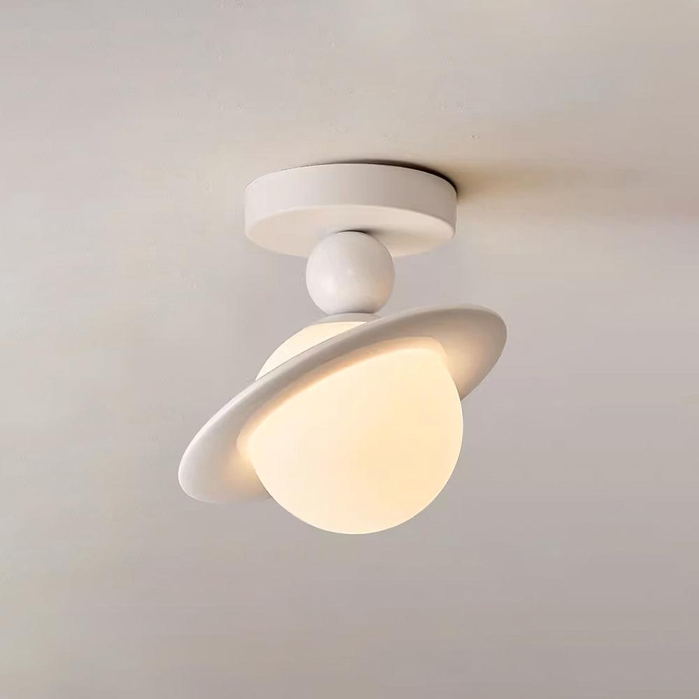 Pivoro Red and White Ceiling Light - Neutral Decor
