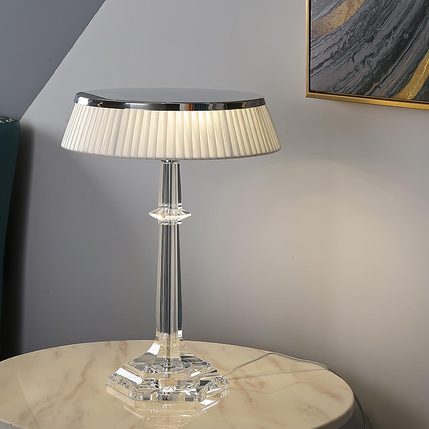 Haloza Fabric Luxurious Table Lamp