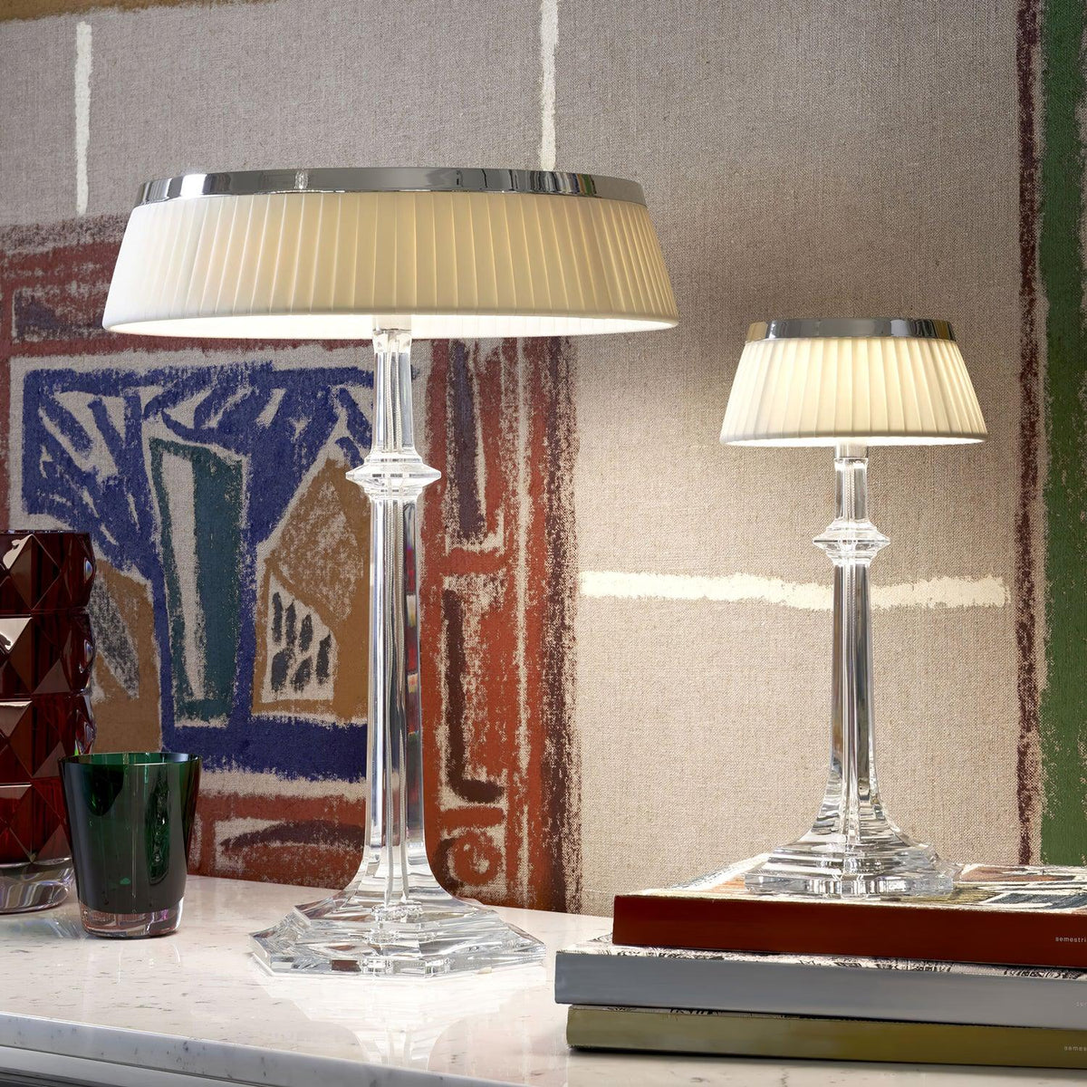 Haloza Fabric Luxurious Table Lamp