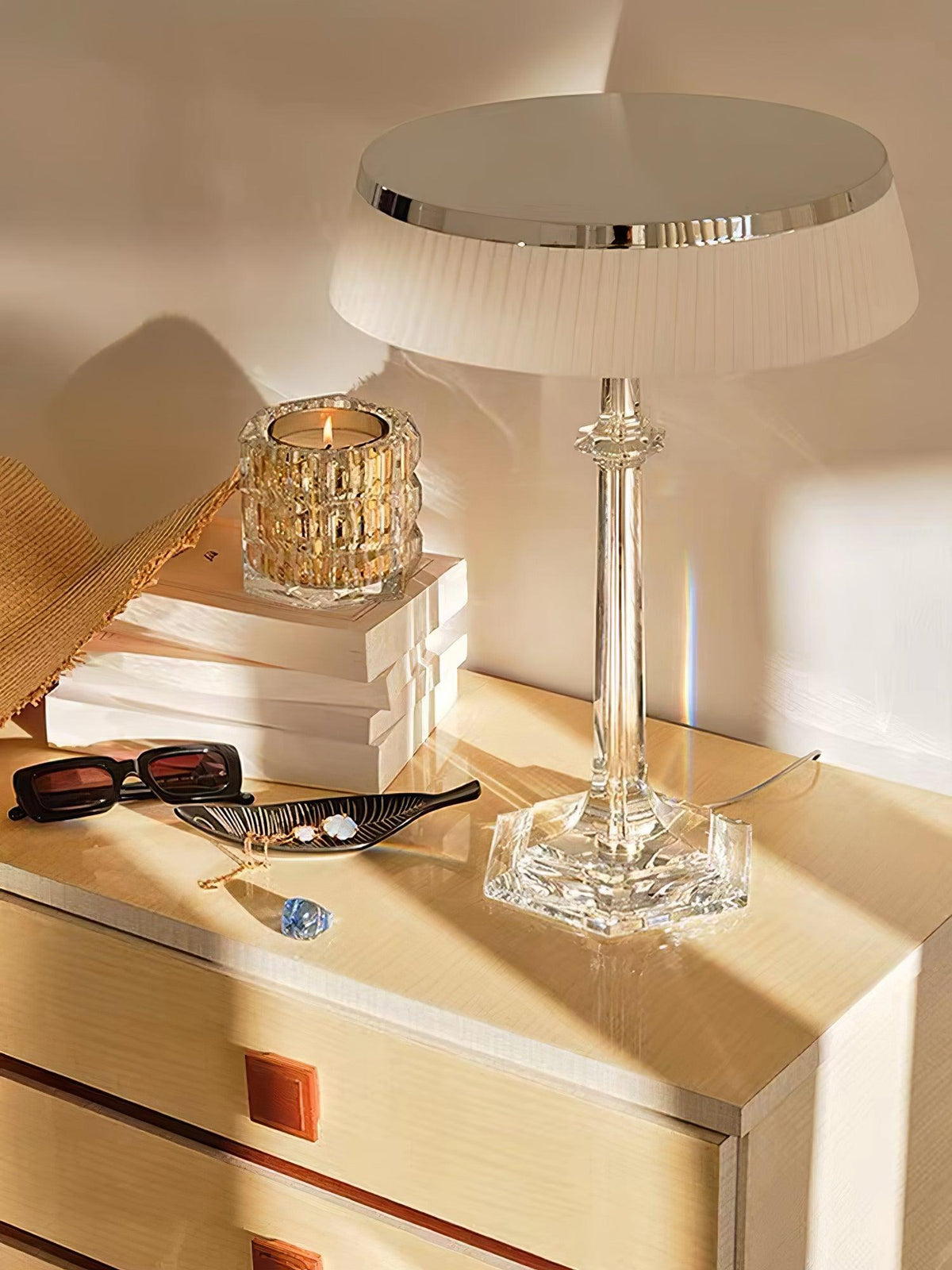 Haloza Fabric Luxurious Table Lamp