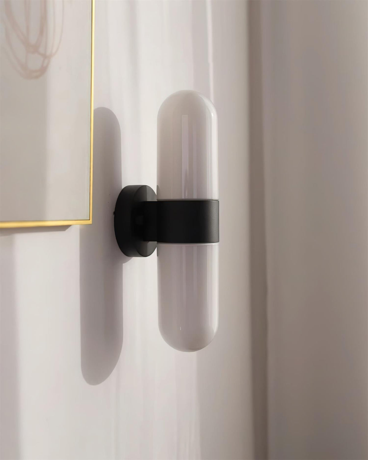 Celisette Capsule Glass Wall Sconce