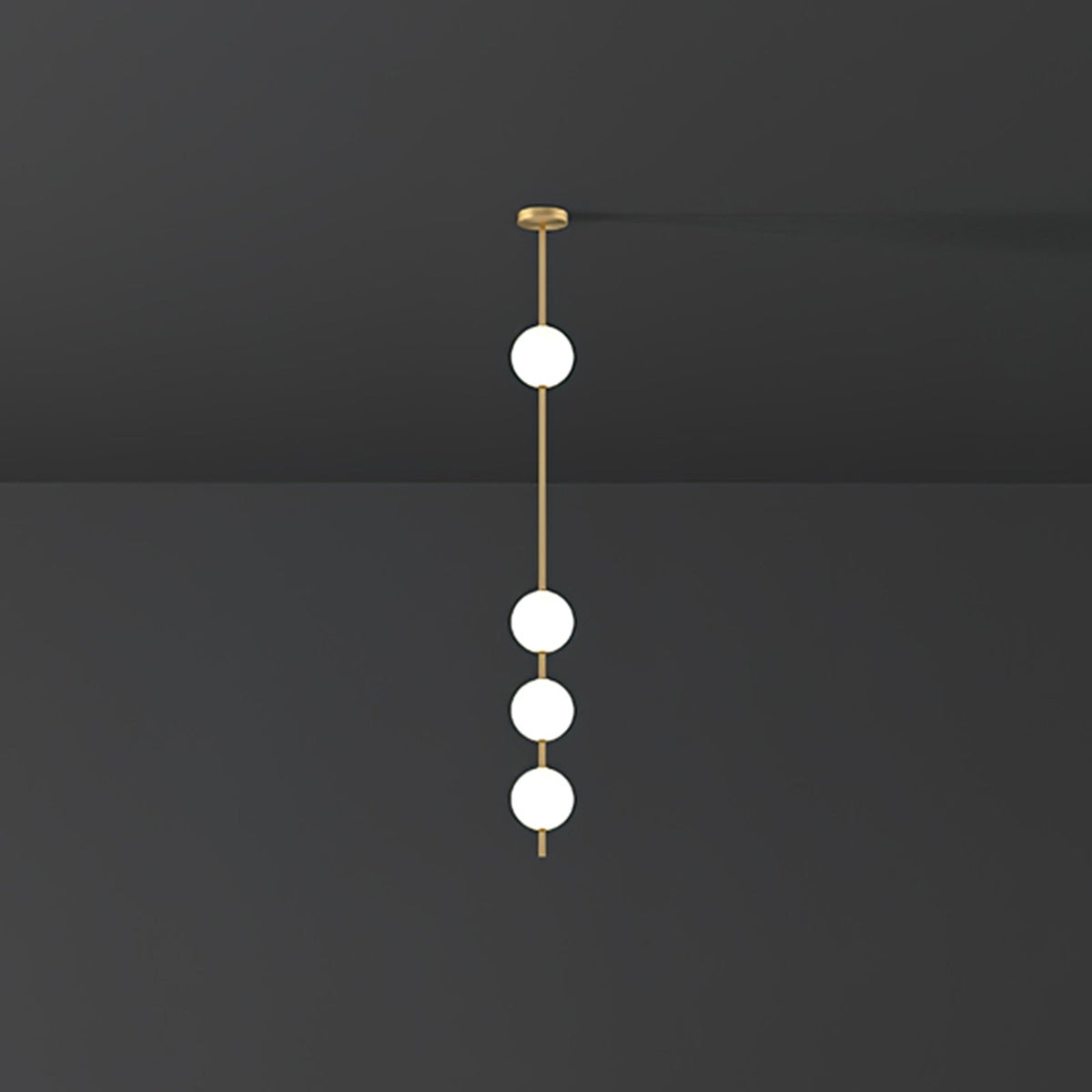 Valem Modern Brass Pendant Lamp