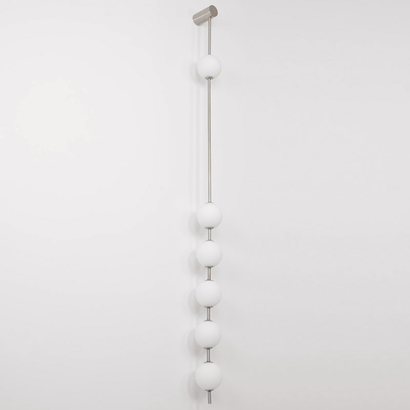 Willa Wall Lamp Vertical Balls Brass
