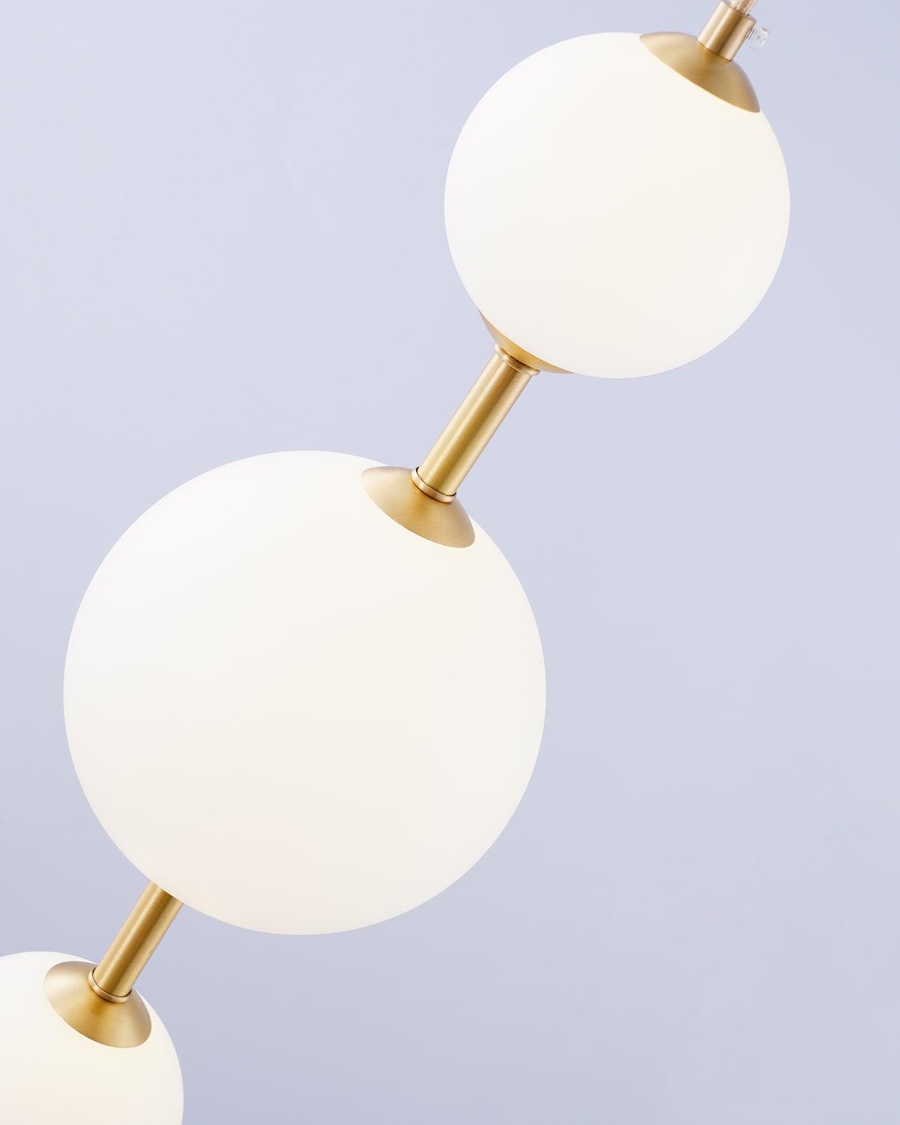 Velloran Brass Plastic Pendant Lamp