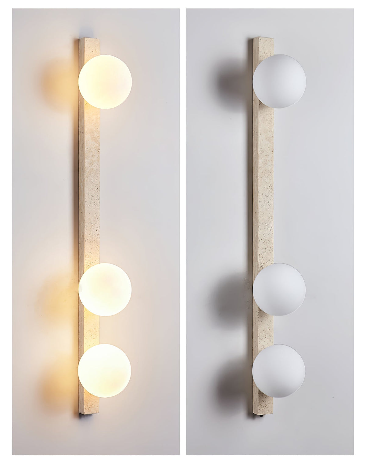 Valoaria Travertine Wall Light