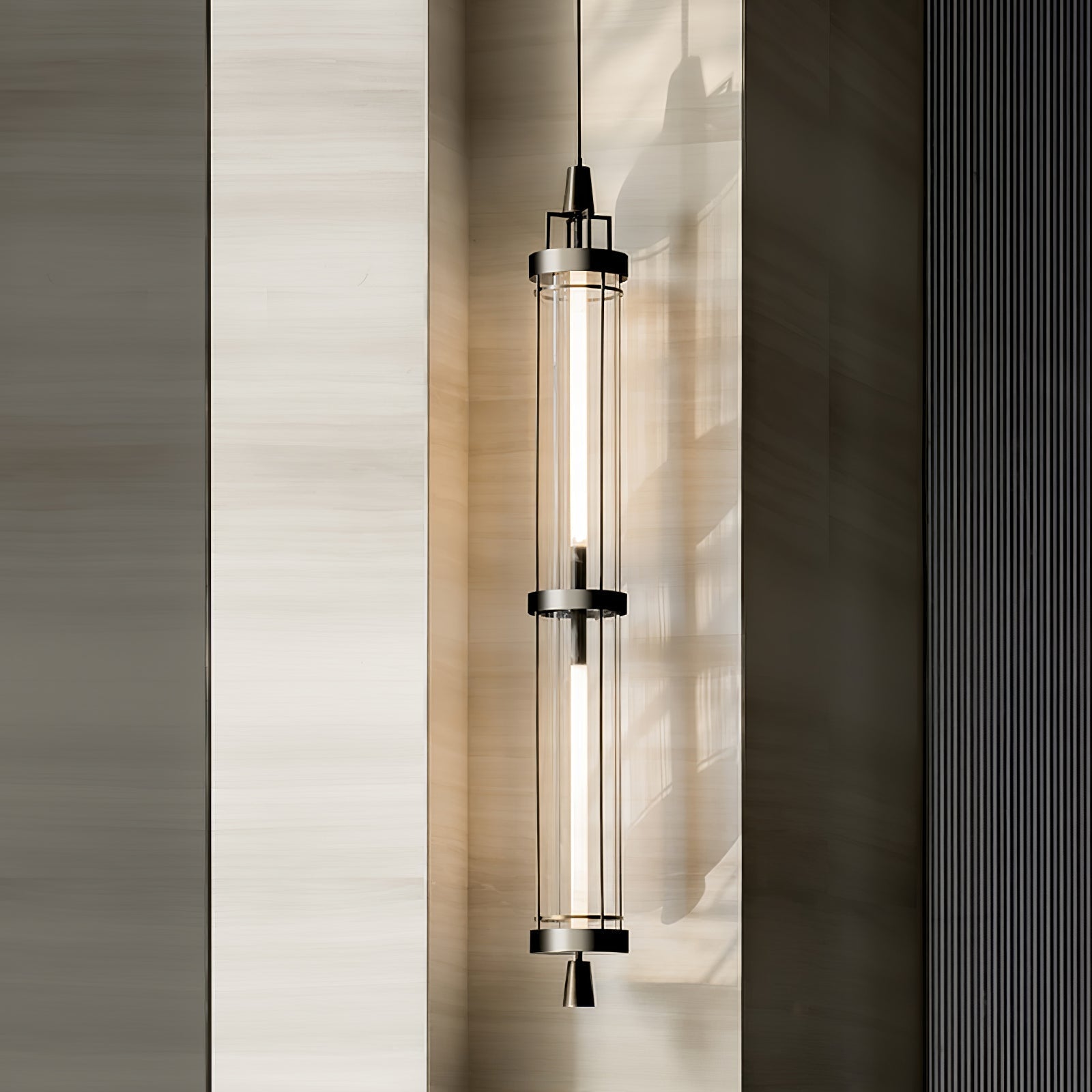 Vertical Modern Minimalist Sconce Wall Lamp - Neutral Decor