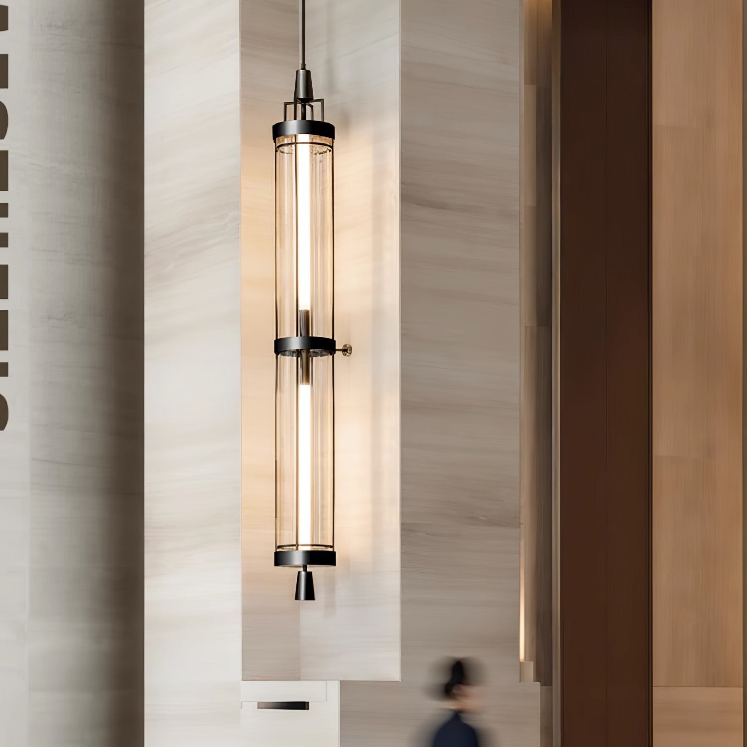 Vertical Modern Minimalist Sconce Wall Lamp - Neutral Decor