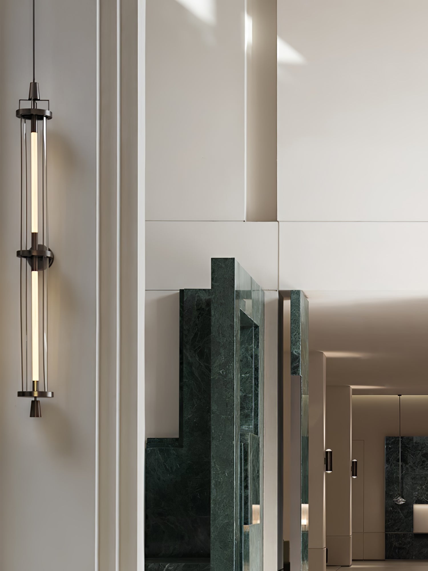 Vertical Modern Minimalist Sconce Wall Lamp - Neutral Decor