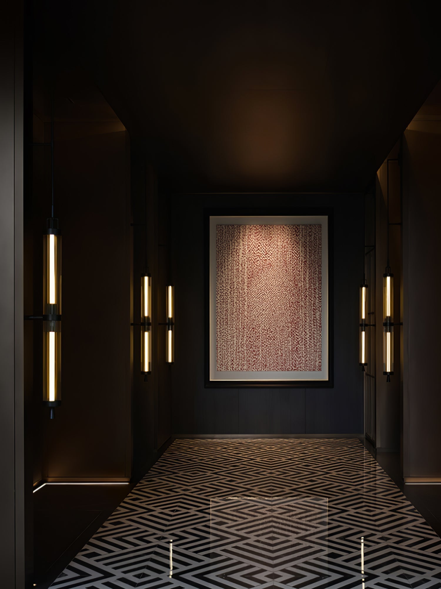 Vertical Modern Minimalist Sconce Wall Lamp - Neutral Decor