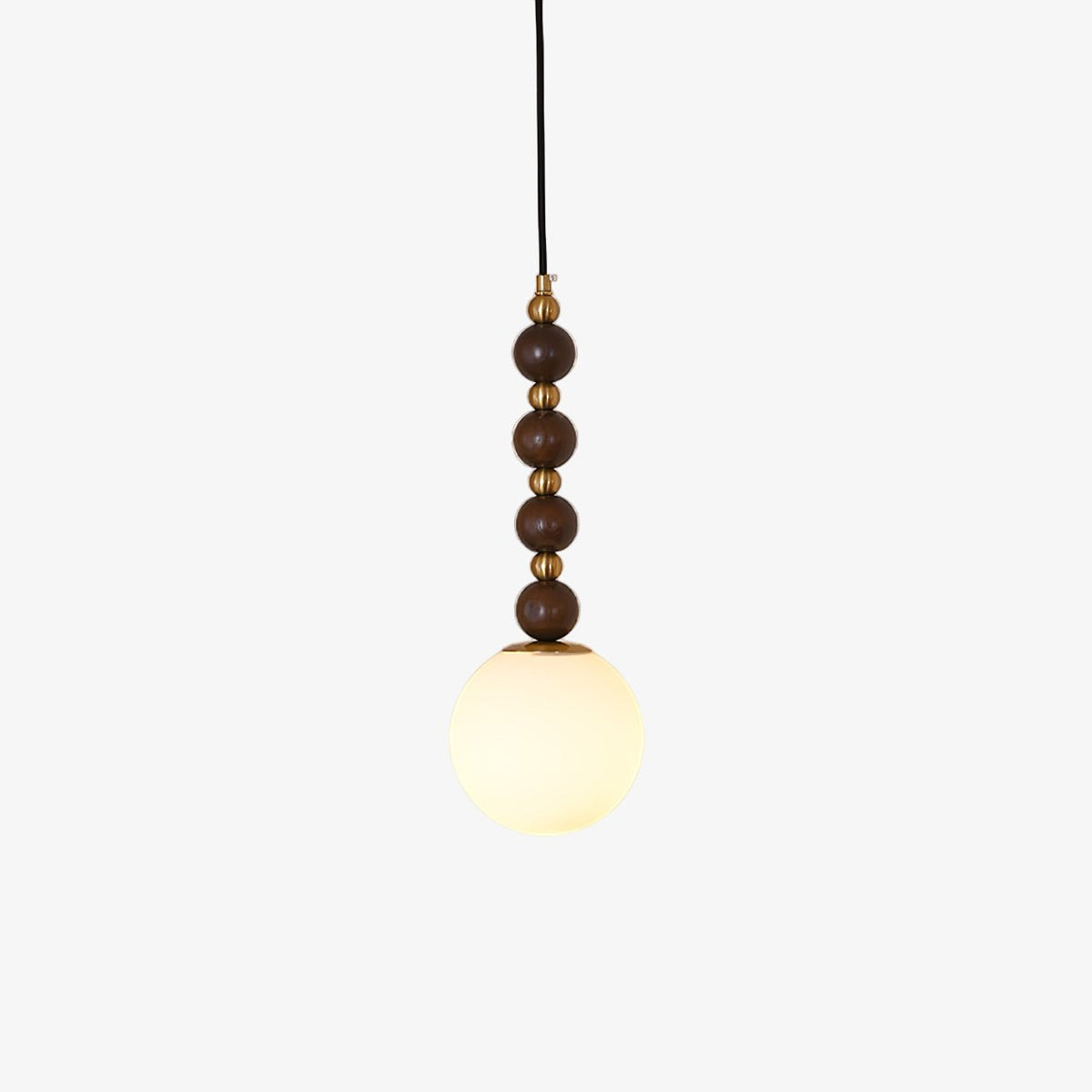 Golie Minimalist Wood Pendant Lamp