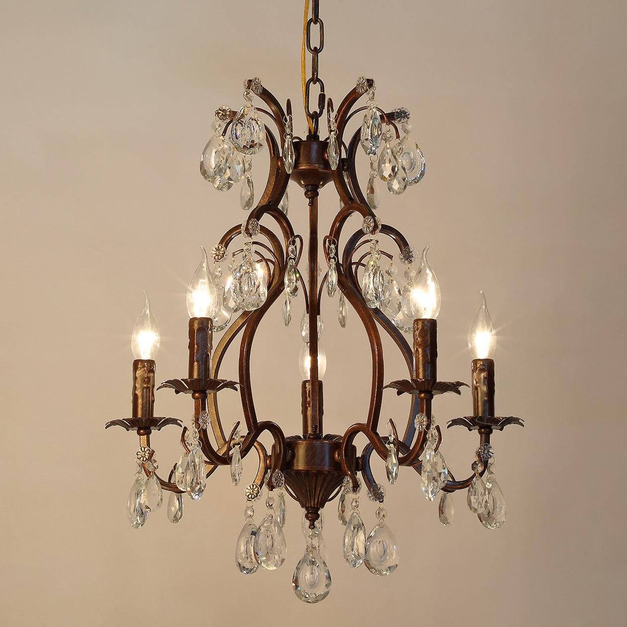 Delmoria Vesper Crystal Chandelier