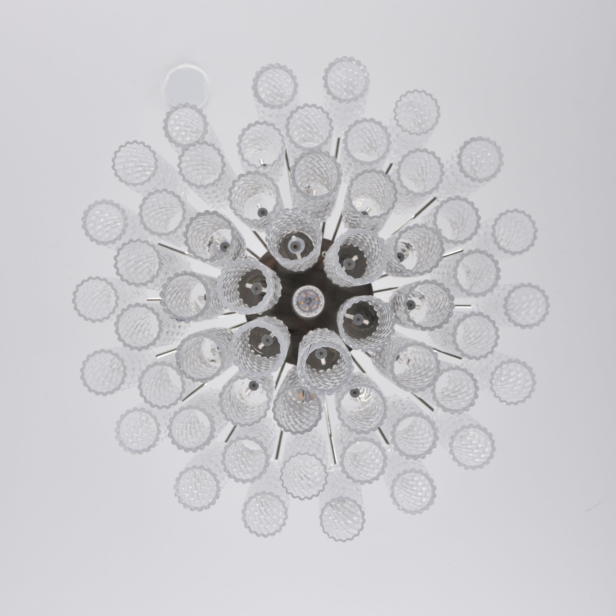 Veliella Chandelier Murano Glass Tiered Cascading Waves
