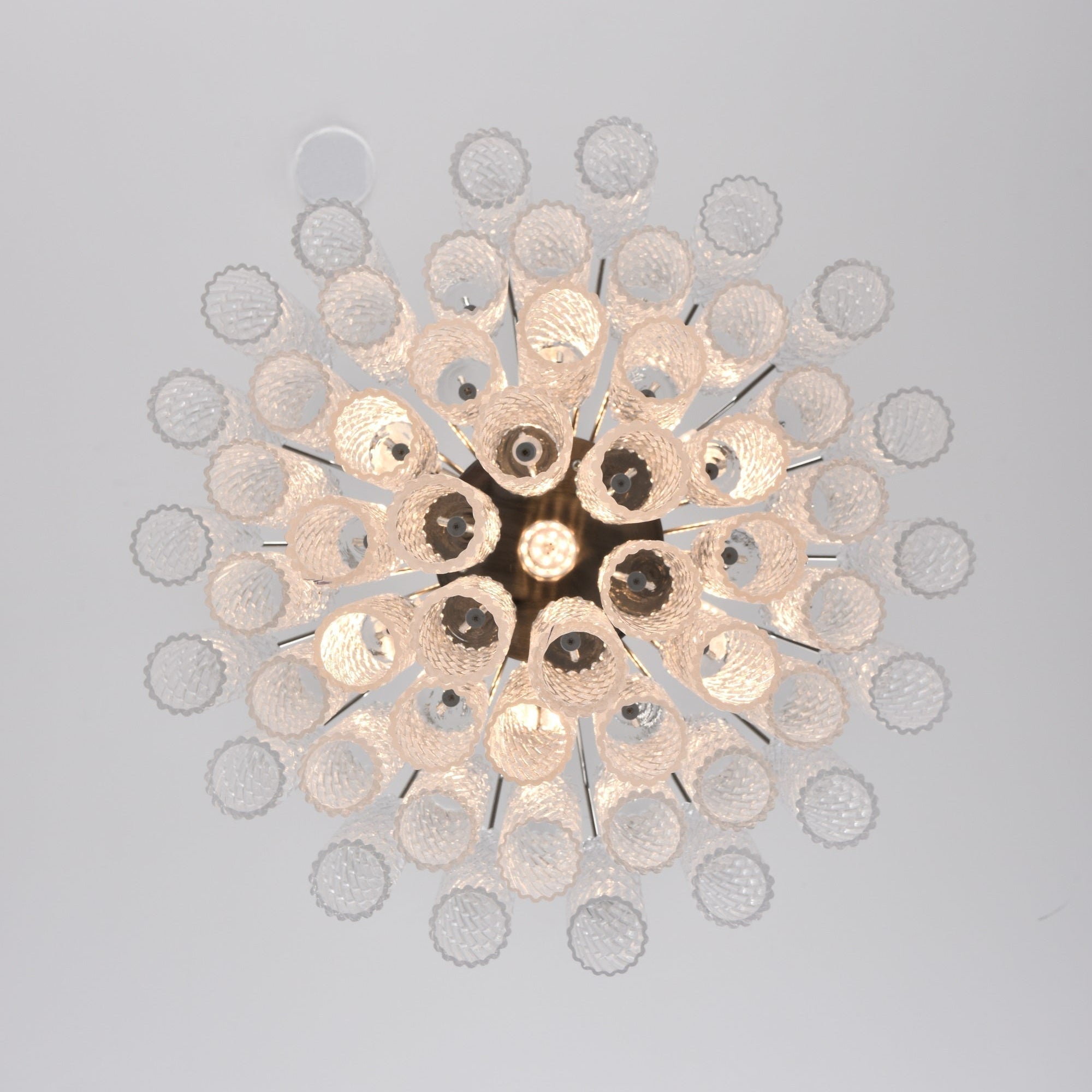 Veliella Chandelier Murano Glass Tiered Cascading Waves