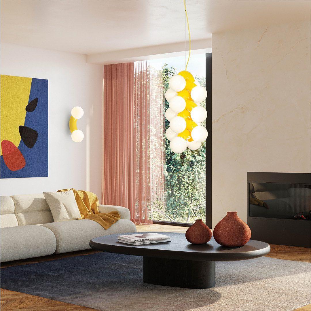 Vaelorn Premium Nordic Art Glass Wall Lamp