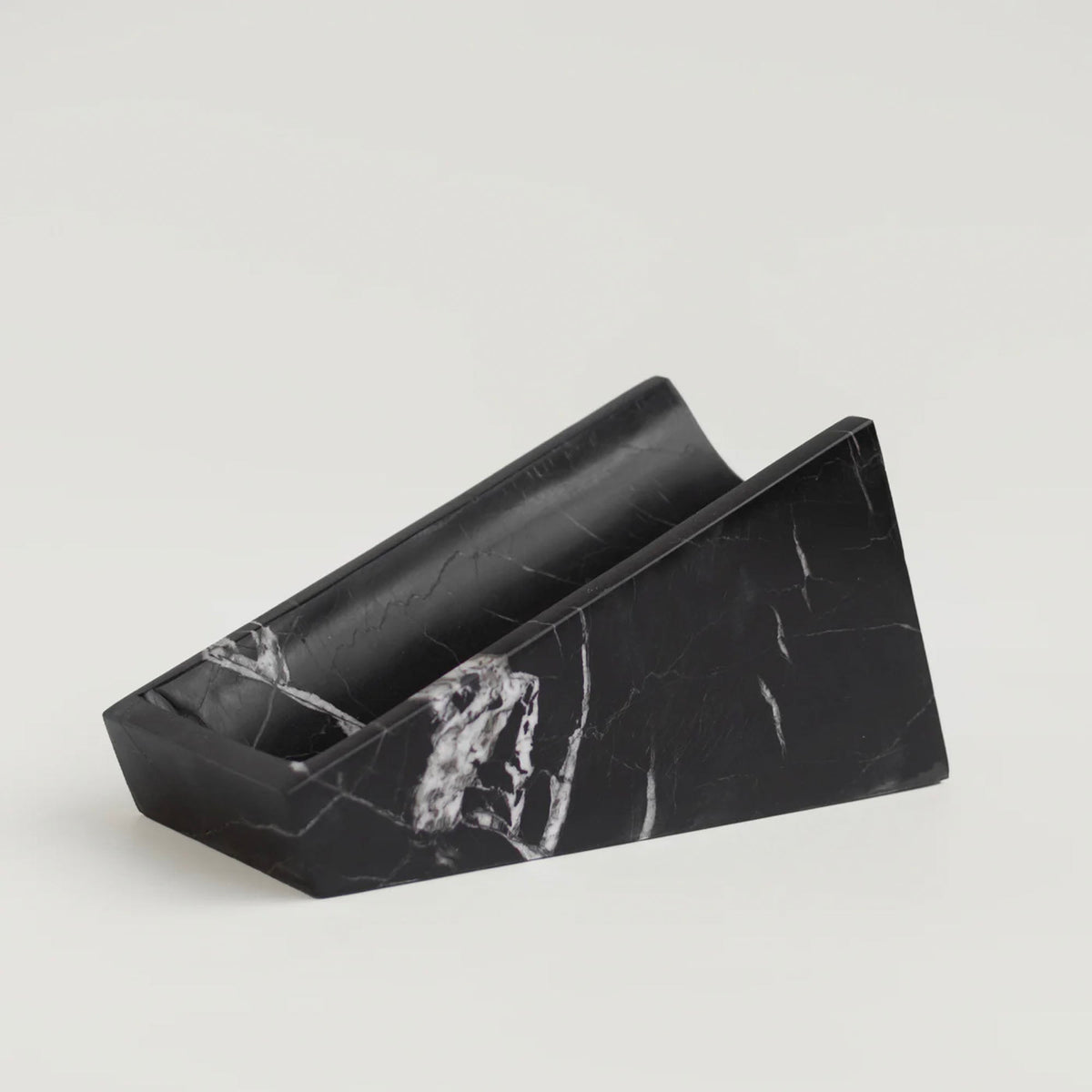 Selivian Cantilever Marble Wine Stand