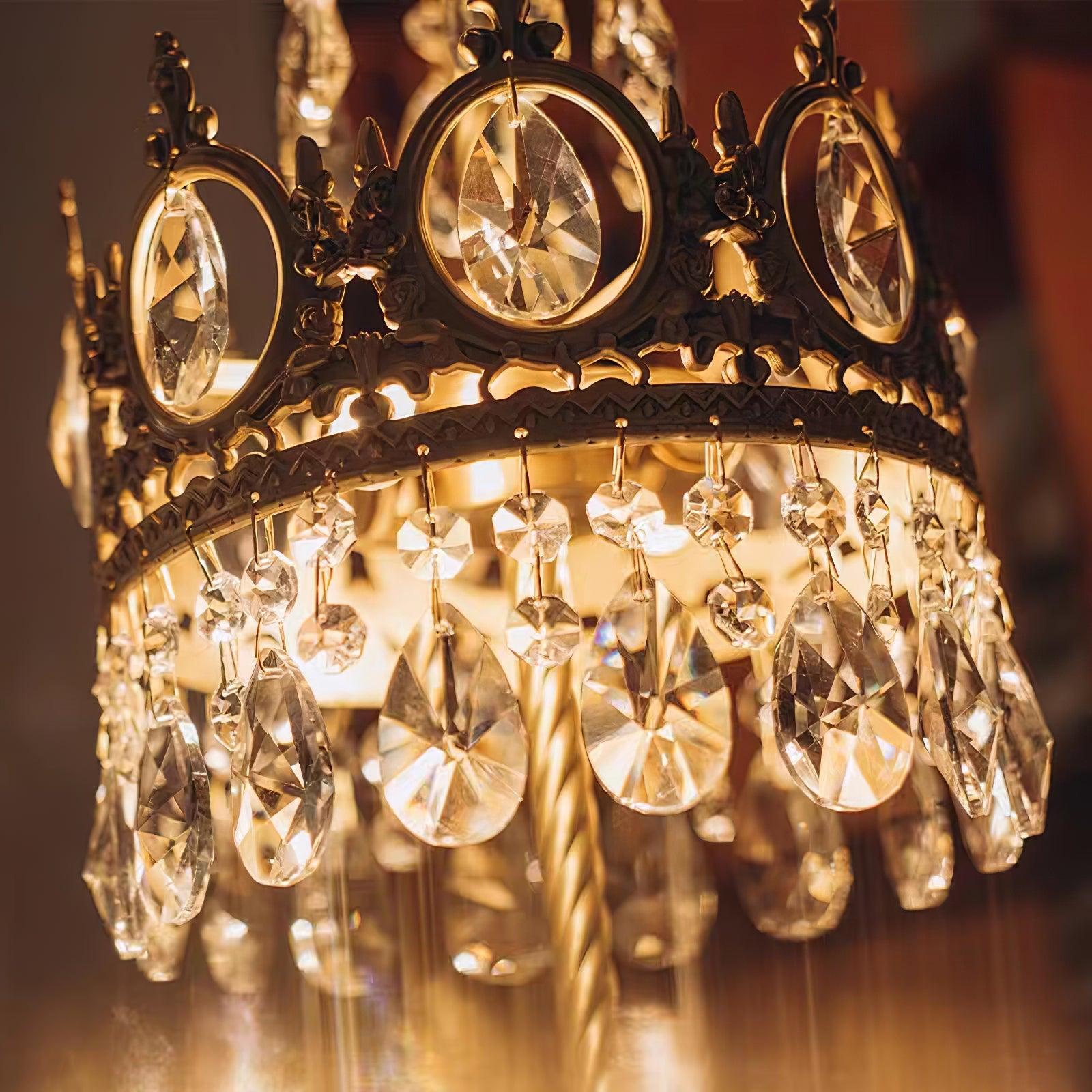 Glee Vintage Crystal Table Light