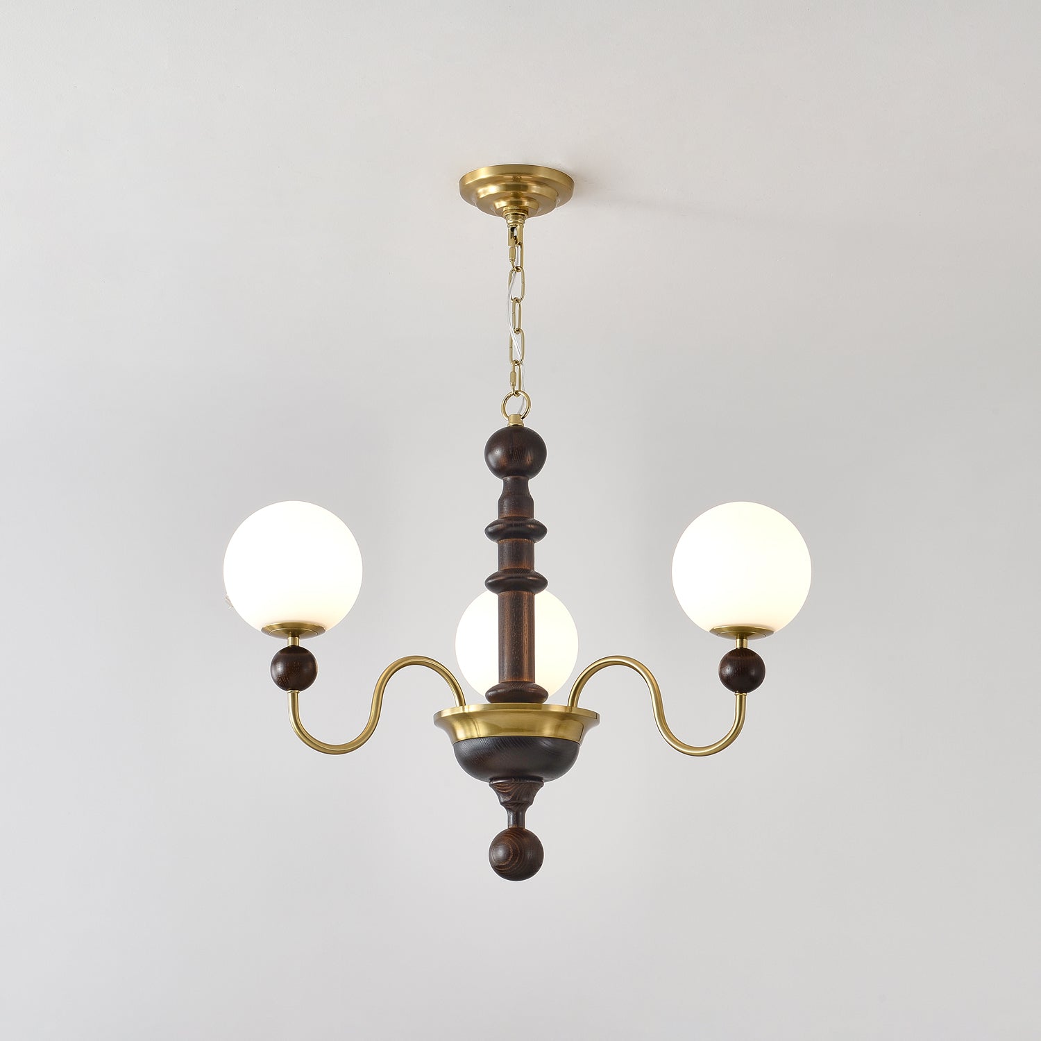 Lumirora Chandelier Vintage Curved Sphere