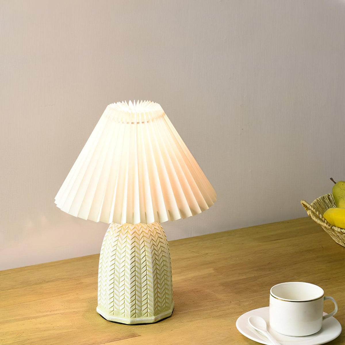 Xenlor Fabric Vintage Table Lamp